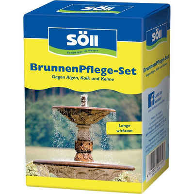 SÖLL Gartenpflege-Set Söll Brunnen Pflege-Set Desinfektion & SpringbrunnenKlar je 250 ml