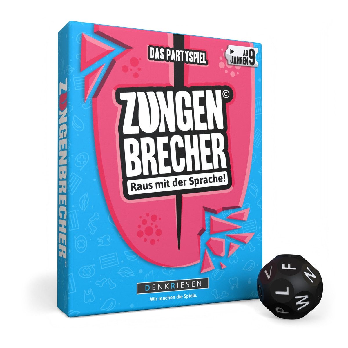 Denkriesen Spiel DENKRIESEN Partyspiel Zungenbrecher