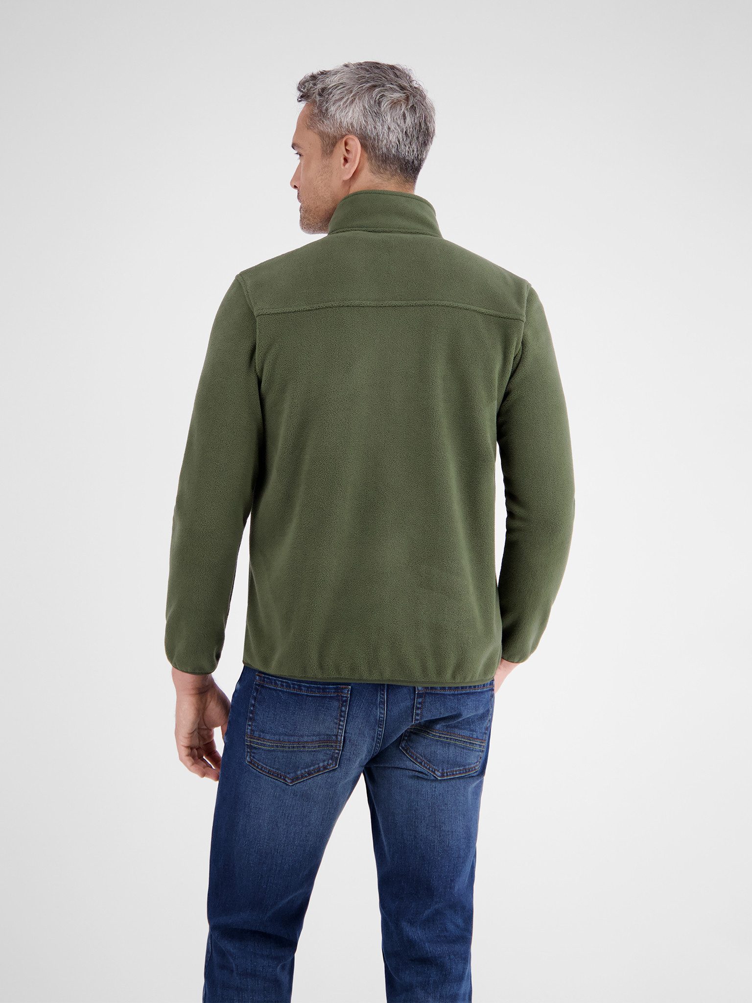 LERROS Sweatjacke Polarfleece-Jacke mit Reißverschluss günstig online kaufen