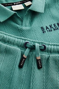 Baker by Ted Baker Shirt & Shorts Baker by Ted Baker Struktur-Poloshirt und Shorts (2-tlg)