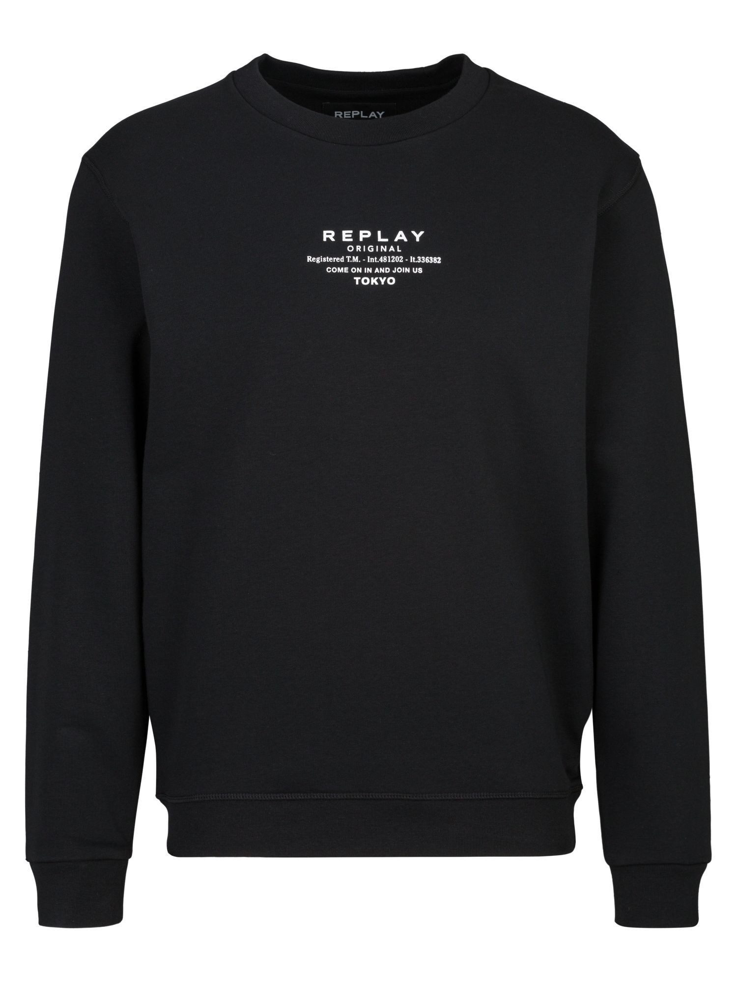 Replay Sweatshirt FRENCH TERRY COTTON-POLY