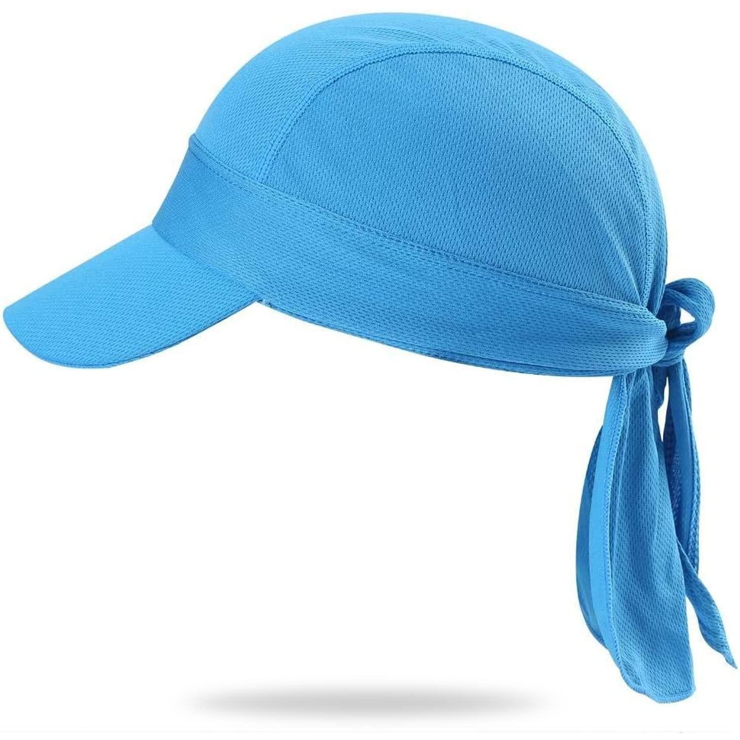Baseball Cap Bandana Cap Bikertuch Radsport UV Schutz Blau Einheitsgröße