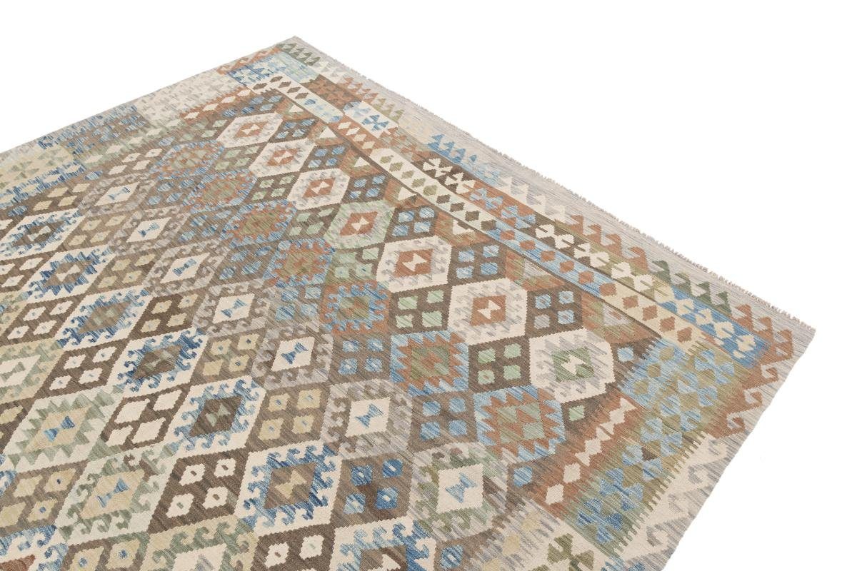 Orientteppich Kelim Afghan Trading, rechteckig, Höhe: Orientteppich, 3 296x392 Handgewebter mm Nain
