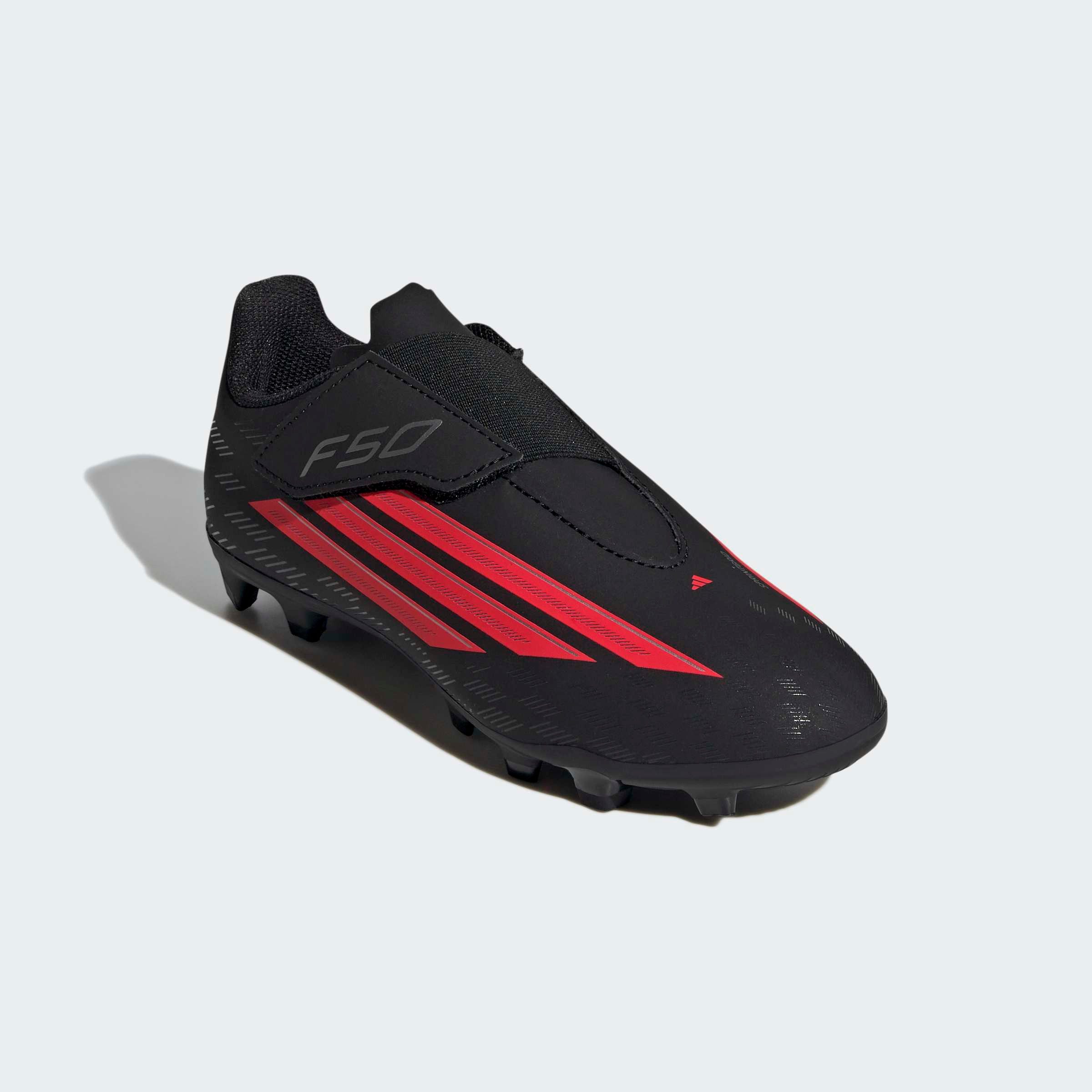 adidas Performance F50 CLUB VELCRO FIRM GROUND / MULTI GROUND KIDS Fußballschuh für viele verschiedene Böden geeignet, für Kinder & Jugendliche