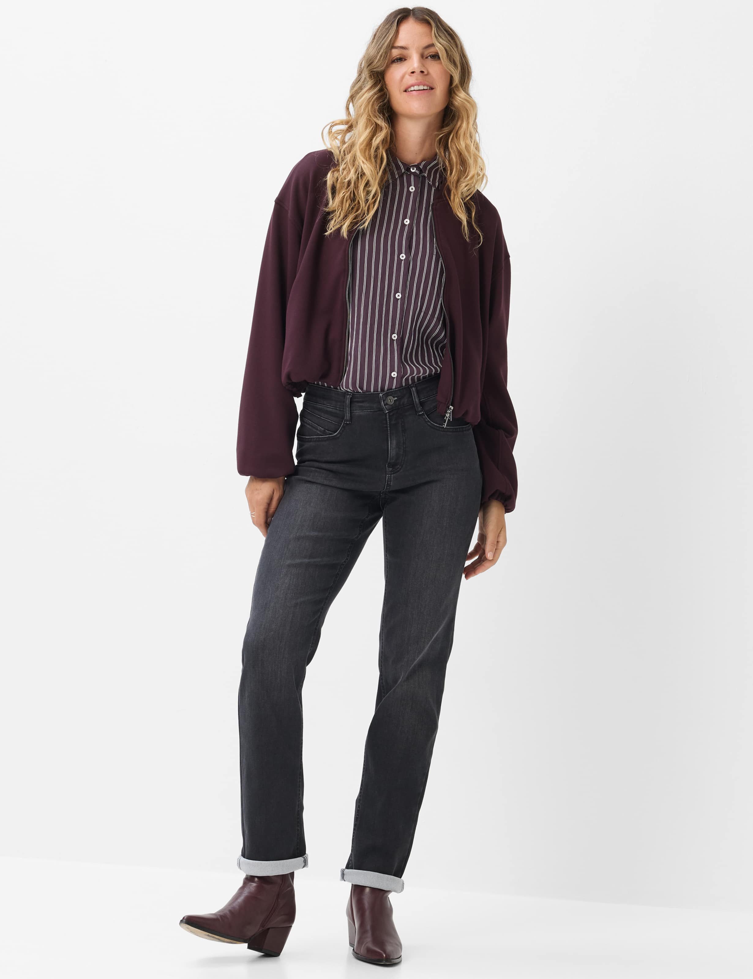 Brax 5-Pocket-Jeans Style CAROLA Thermo Denim: Five-Pocket-Jeans im Feminine Fit – Bild 2 von 5