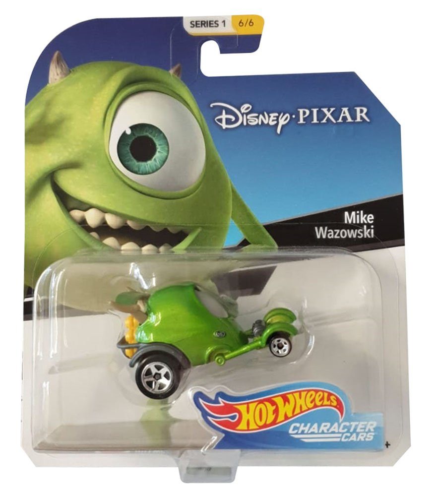 Car, Monster AG Character Maß Wheels Wheels von Disney Hot Mike Wazowski Hot Walt Spielzeug-Auto