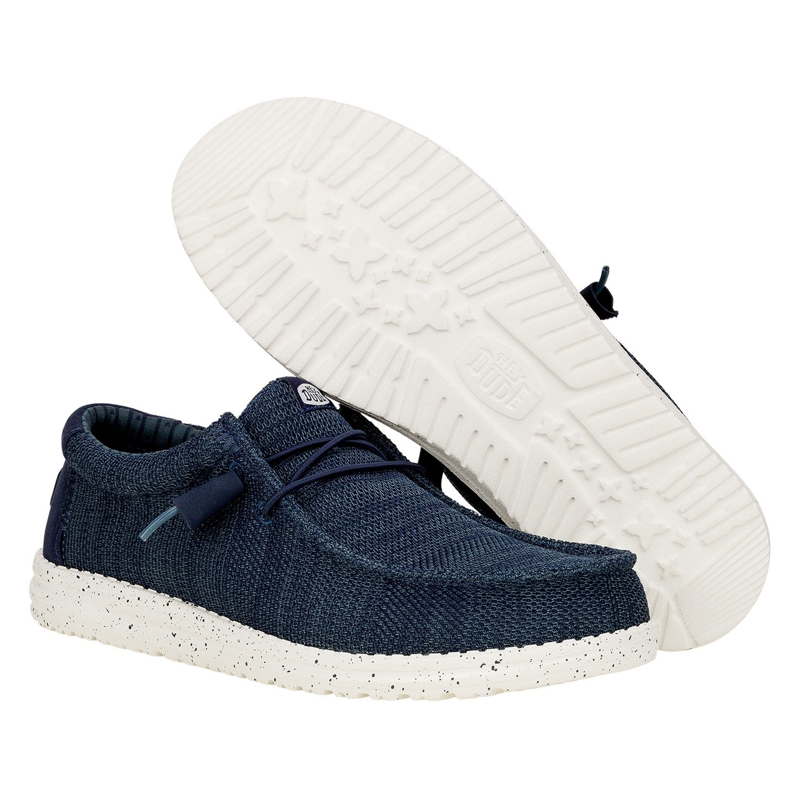 Hey Dude Wally Stretch Sox Slip-On Sneaker mit Ziernähten