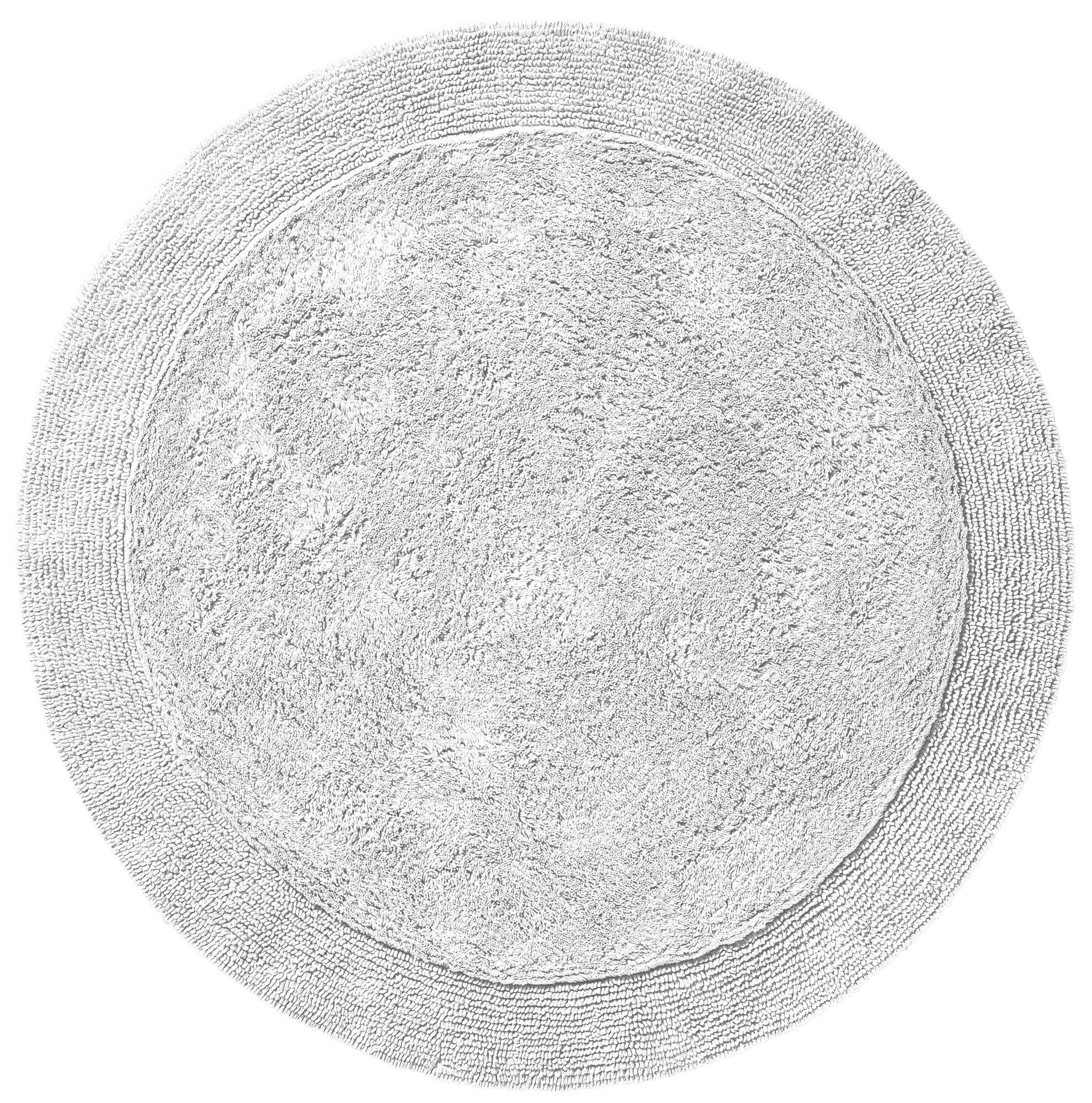 Erwin Müller Badematte Badteppich "Stuttgart", Höhe 15 mm, rund, Uni günstig online kaufen