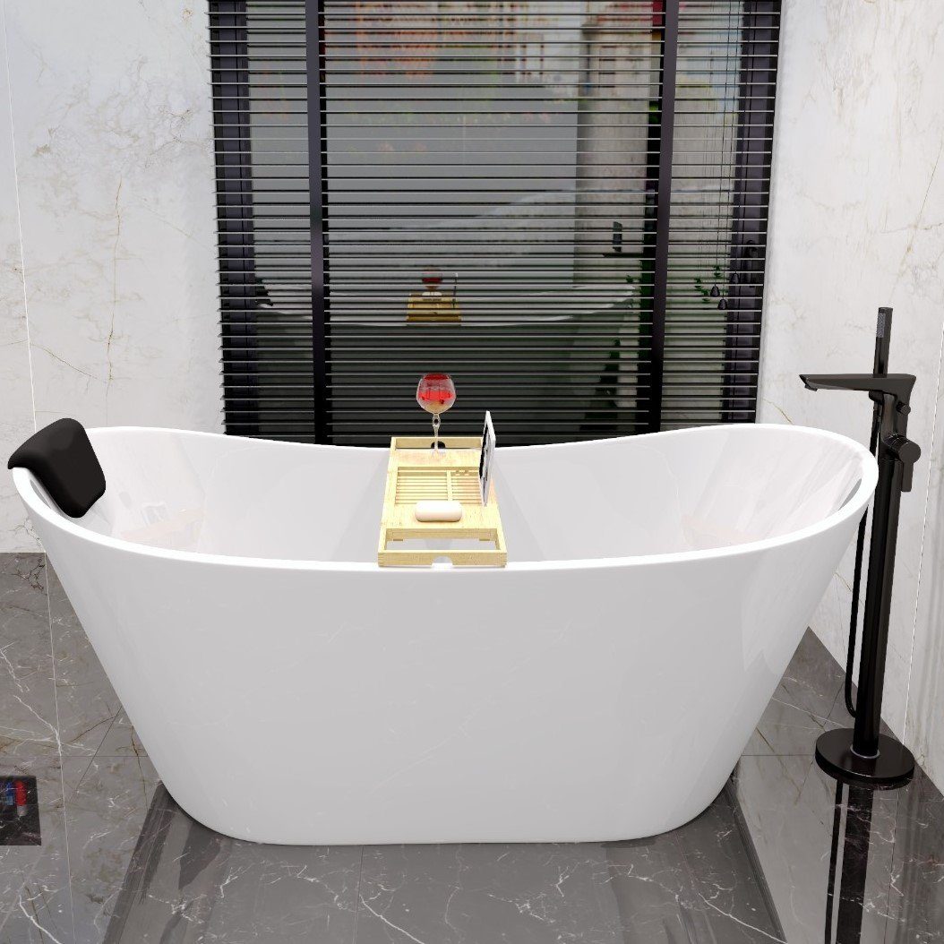 KOLMAN Badewanne Freistehende Badewanne ROSSA 170x80 günstig online kaufen
