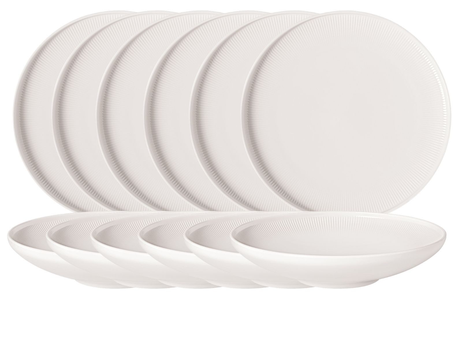 Villeroy & Boch Tafelservice Afina Tafelset 12tlg, Premium Porcelain