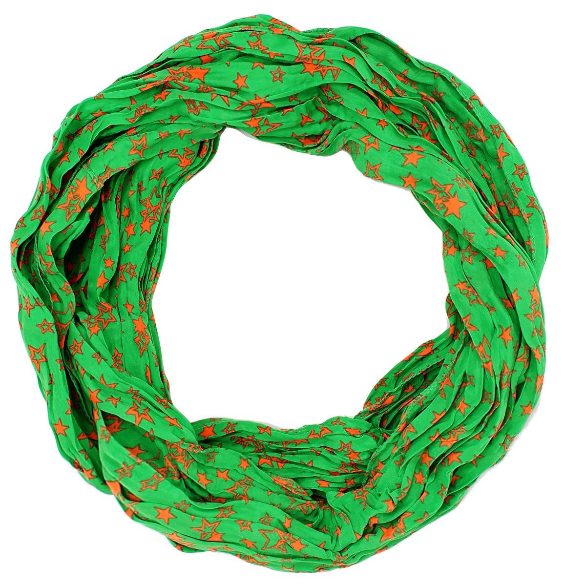 Loop Schmaler Loop Schal Frühling Rundschal Schlauchschal in Bunte Farben