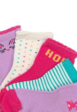 MINOTI Kurzsocken 5 Paar Jacquard-Socken (0-3y)