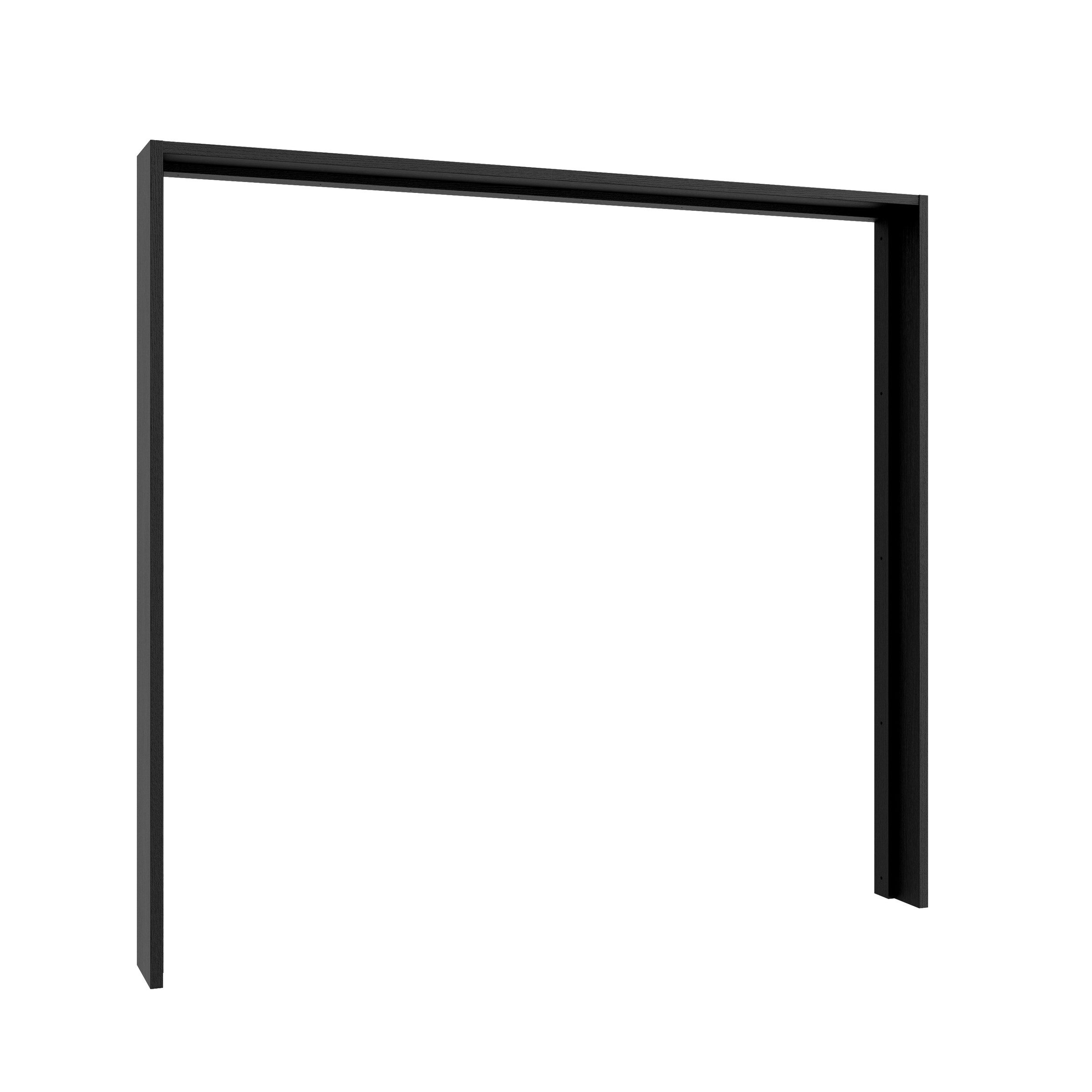 freiraum Passepartout PASSEPARTOUTS in Schwarz Eiche - 230,9x215,1x23,8cm (BxHxT)