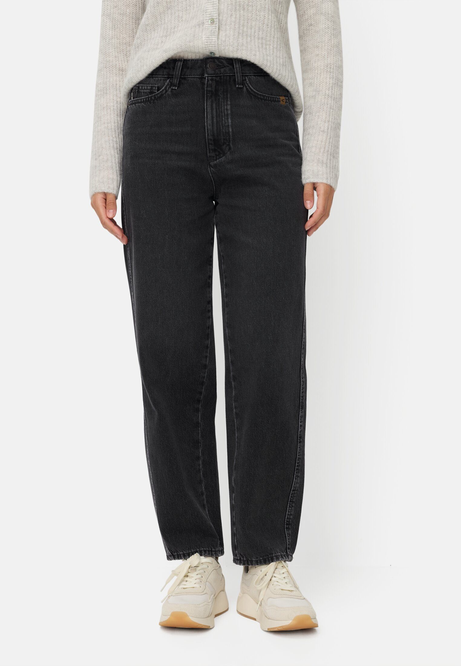 camel active 5-Pocket-Jeans mit Gürtelschlaufen Barrel Fit
