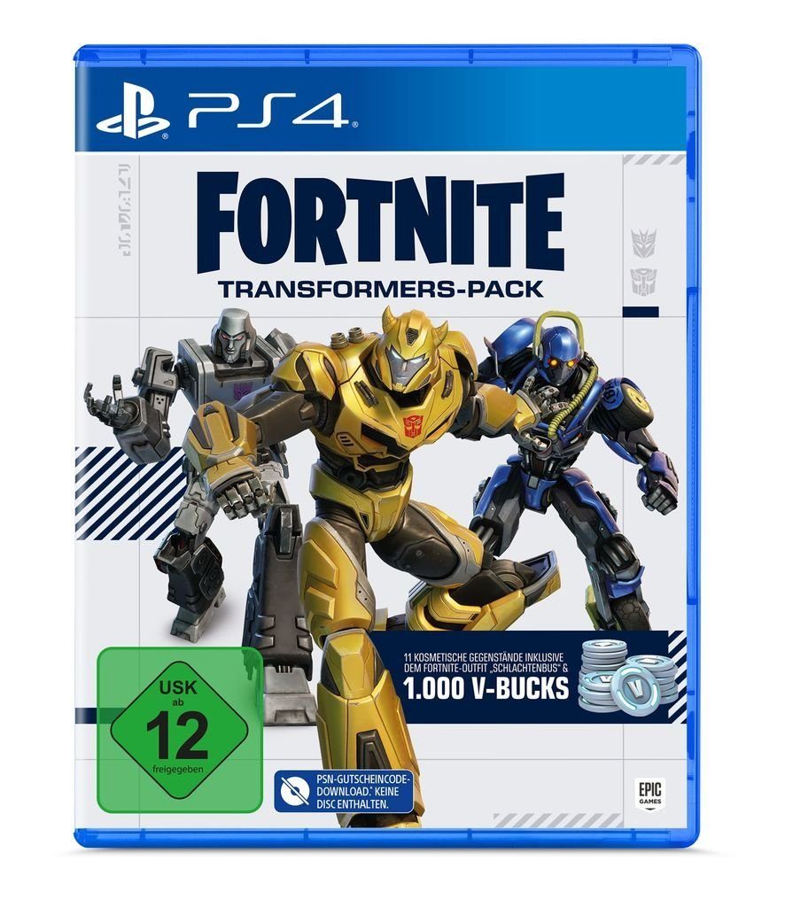 Fortnite Transformers Pack (Code in a Box) PlayStation 4