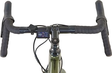 Prophete E-Bike Graveler 1.0, 8 Gang Shimano, Kettenschaltung, Heckmotor, 360 Wh Akku, Pedelec