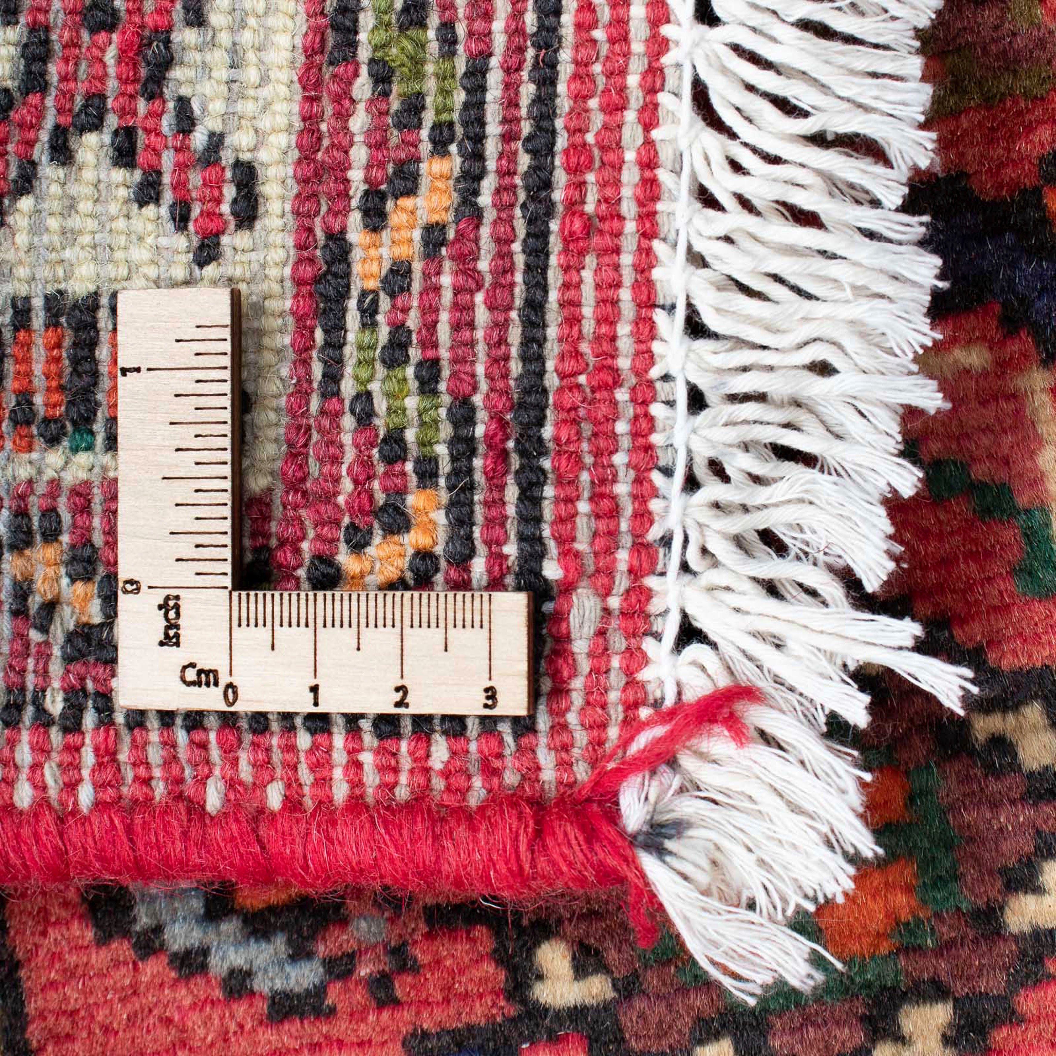 Orientteppich Perser - Nomadic Zertifikat morgenland, mit Handgeknüpft, 73 Wohnzimmer, 10 210 dunkelrot, x Einzelstück cm - Höhe: rechteckig, - mm