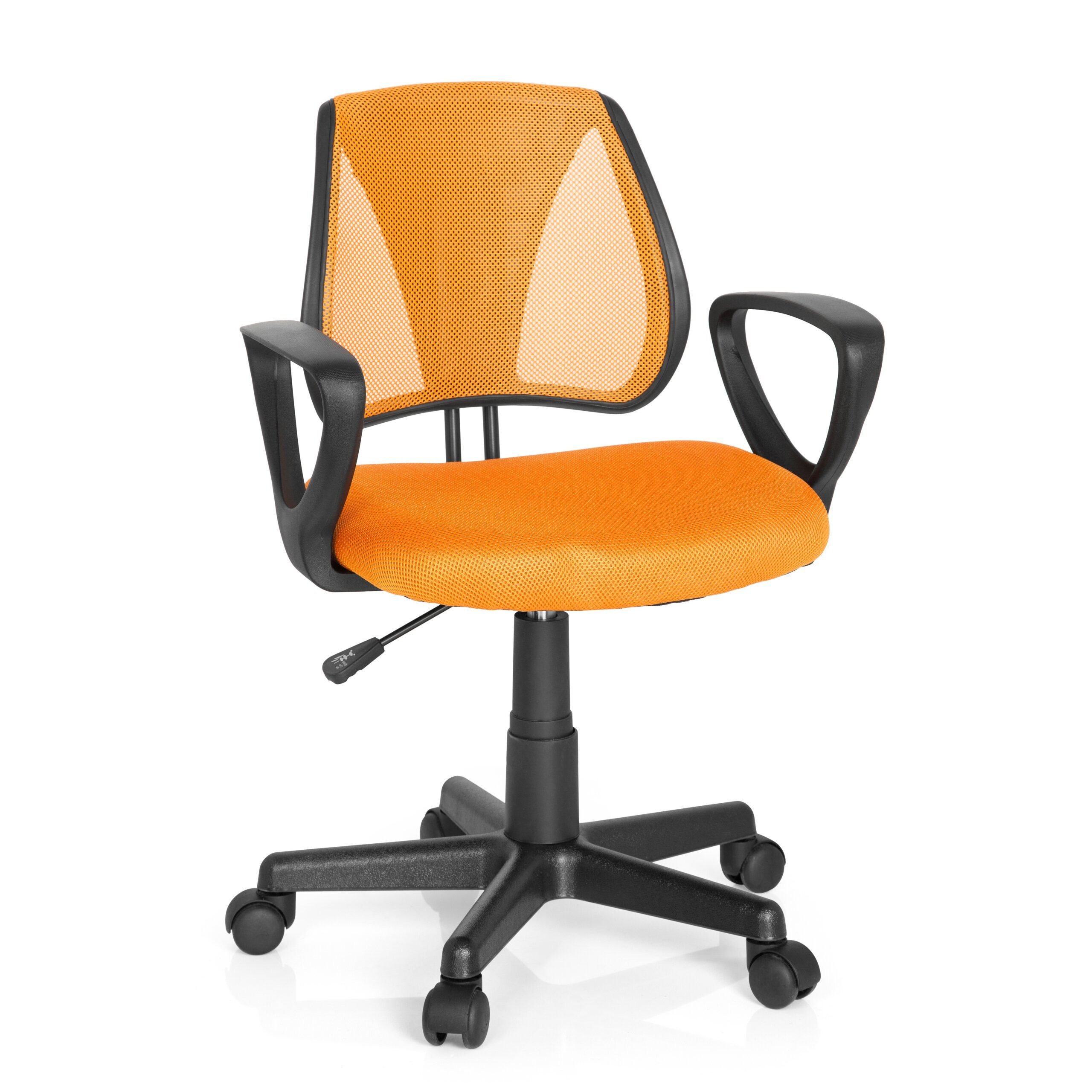 hjh OFFICE Drehstuhl Kinderdrehstuhl Kiddy Cd Stoff / Netzstoff (1 St), Kinder Bürostuhl mitwachsend, ergonomisch