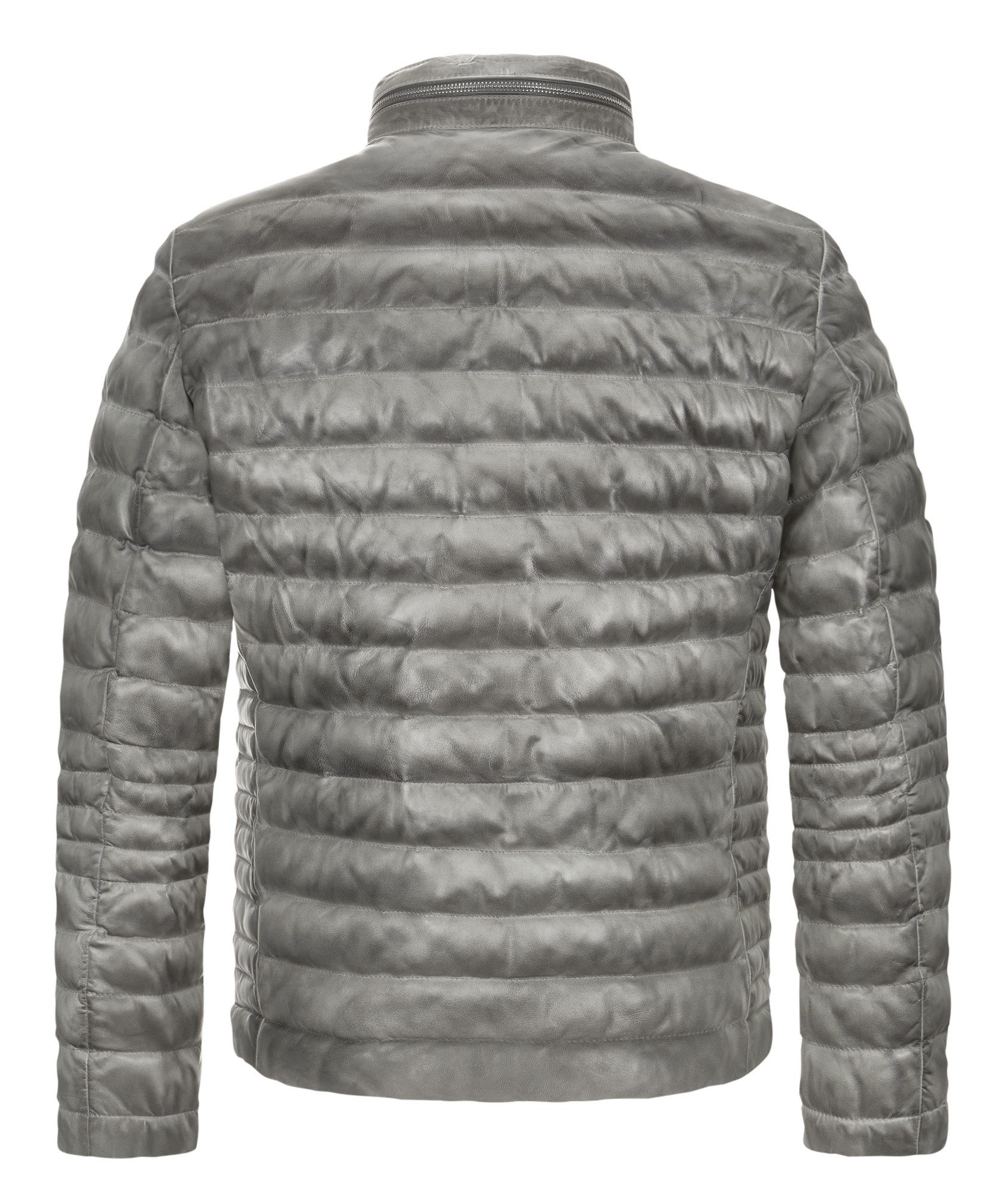 Milestone Lederjacke MSCavallino leichte Steppjacke aus feinem Lammleder