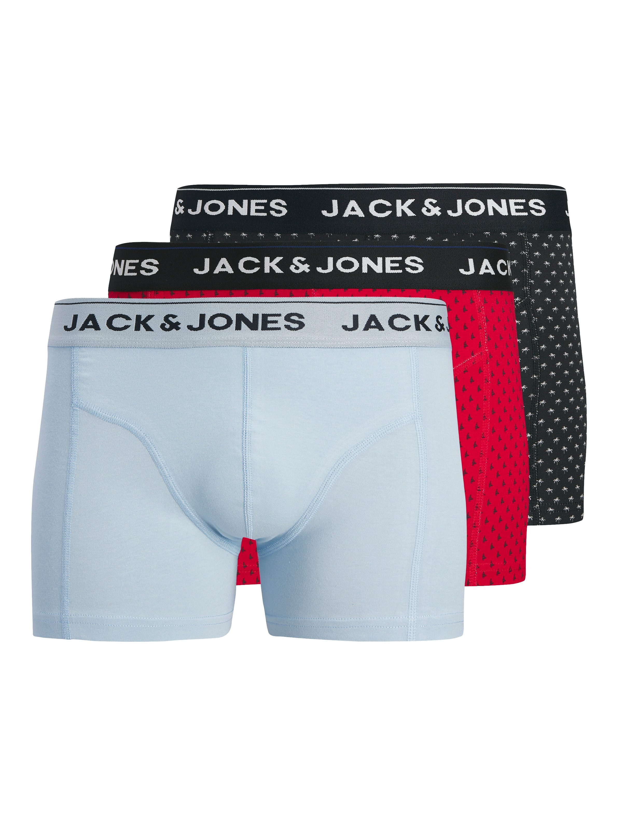 Jack & Jones Trunk JACPALMTREE TRUNKS 3 PACK SN (Packung, 3-St)