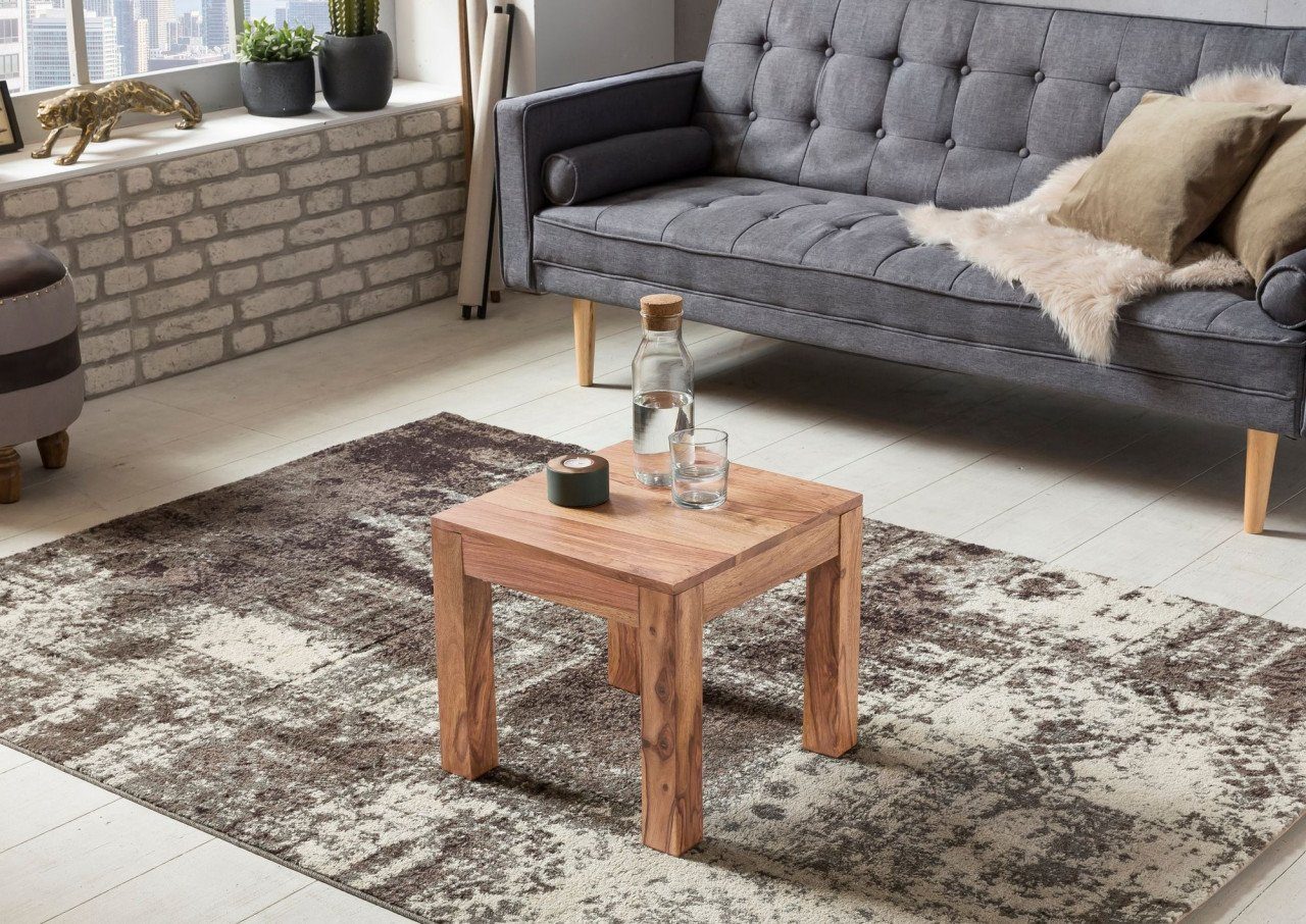 breit cm Massiv-Holz furnicato 45 Couchtisch Akazie Mumbai