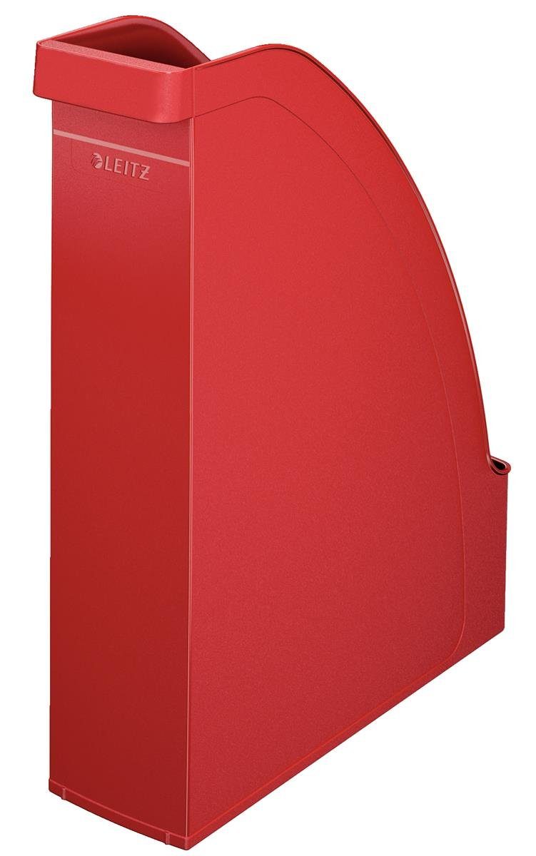 Stehsammler 6x LEITZ 2476-00-25 Stehsammler Plus, DIN A4, Polystyrol, rot