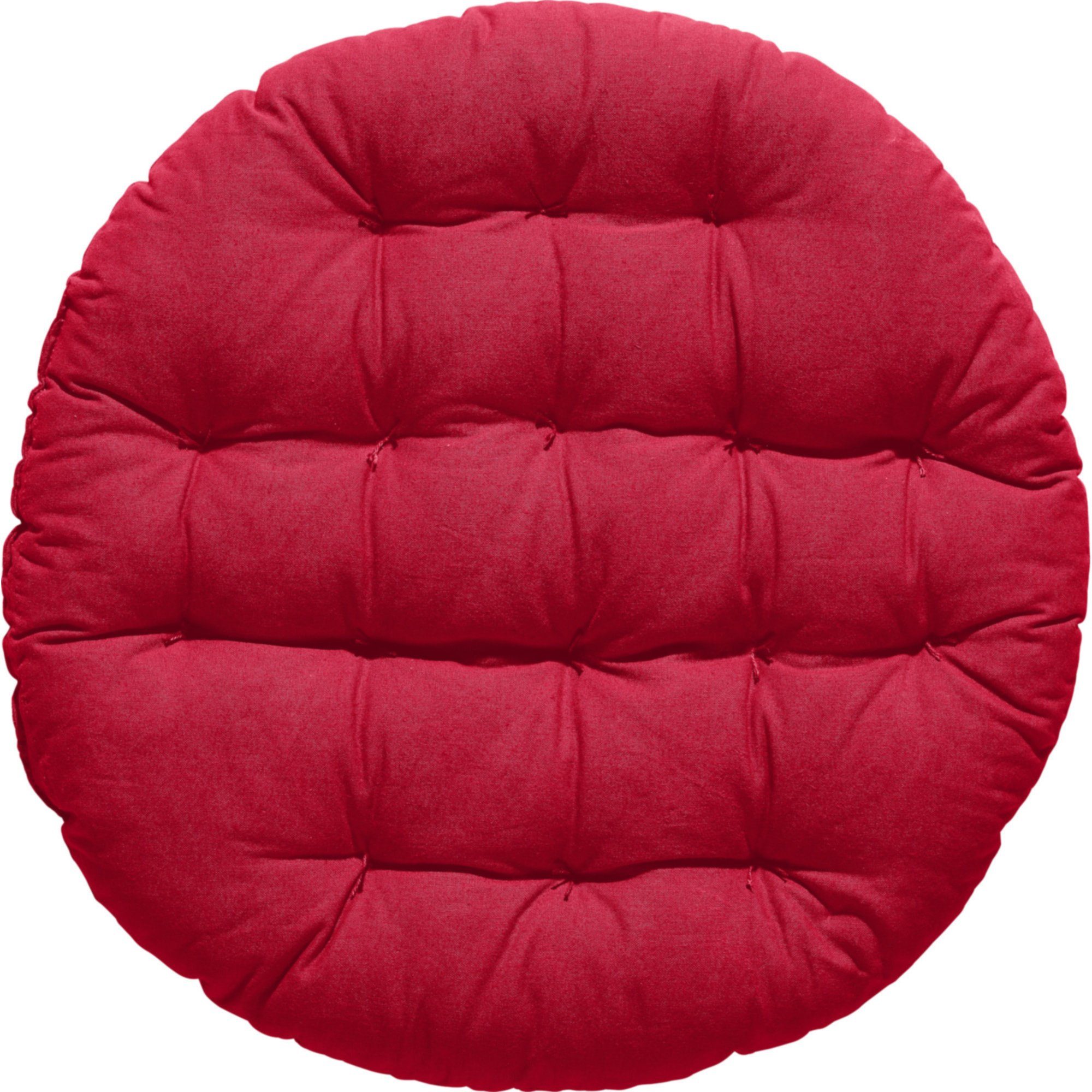 REDBEST Stuhlkissen Stuhlkissen rund 2er-Pack, Uni – Bild 2 von 3