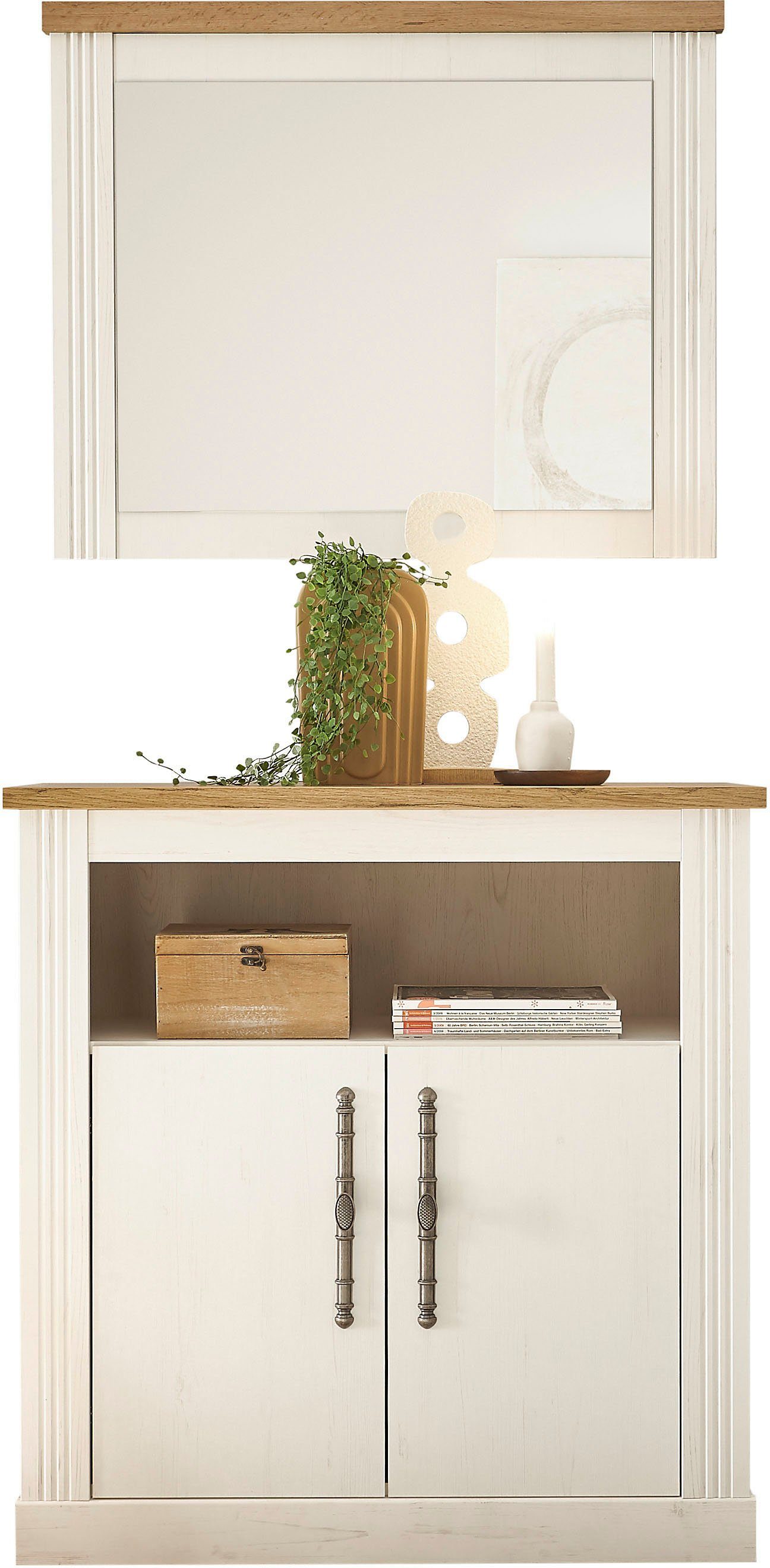 Home affaire Garderoben-Set WESTMINSTER TOPSELLER!, (2-St., Kommode, Spiege günstig online kaufen