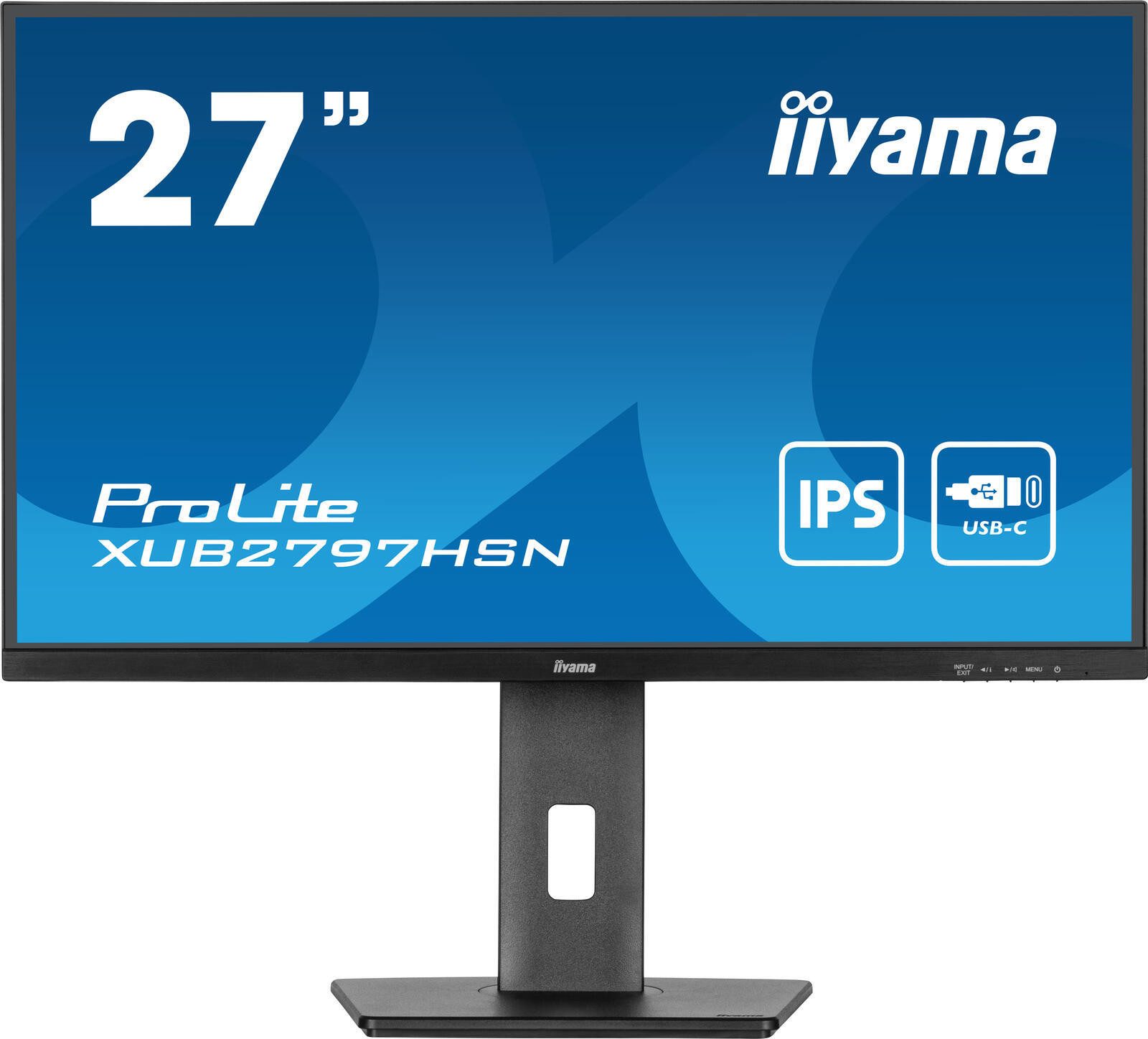 Iiyama XUB2797HSN-B2 TFT-Monitor (1920 x 1080, 1 ms Reaktionszeit, 100 Hz, IPS Panel)