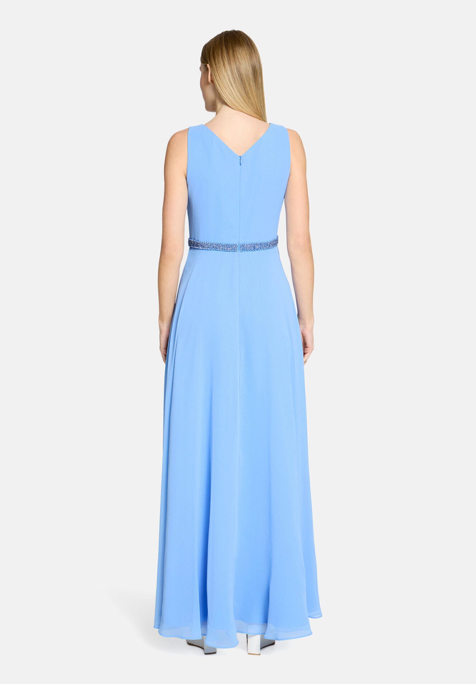 Vera Mont Abendkleid Damen mit Plissee Dekoelemente