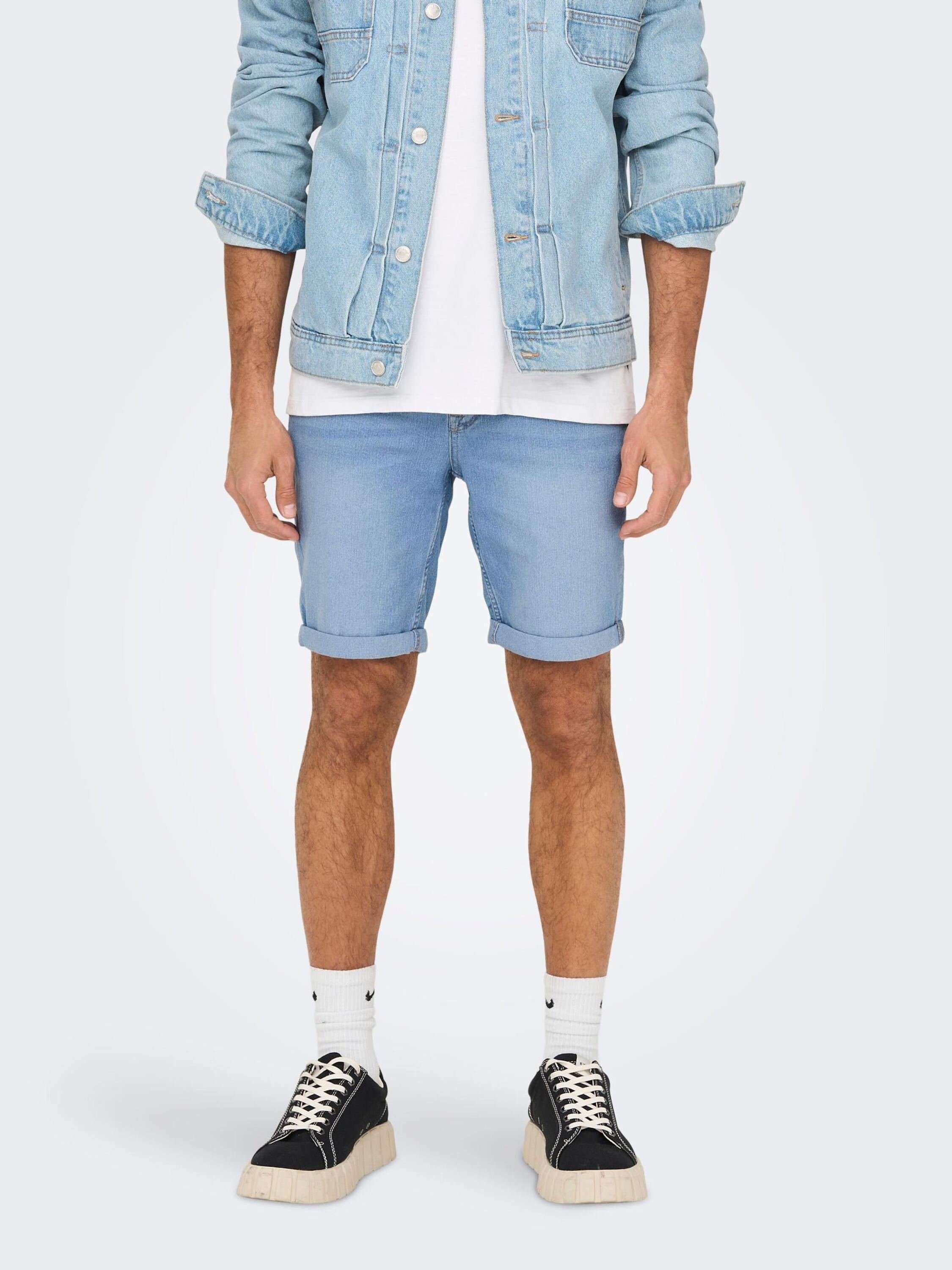 & Ply Jeansshorts ONLY SONS (1-tlg)