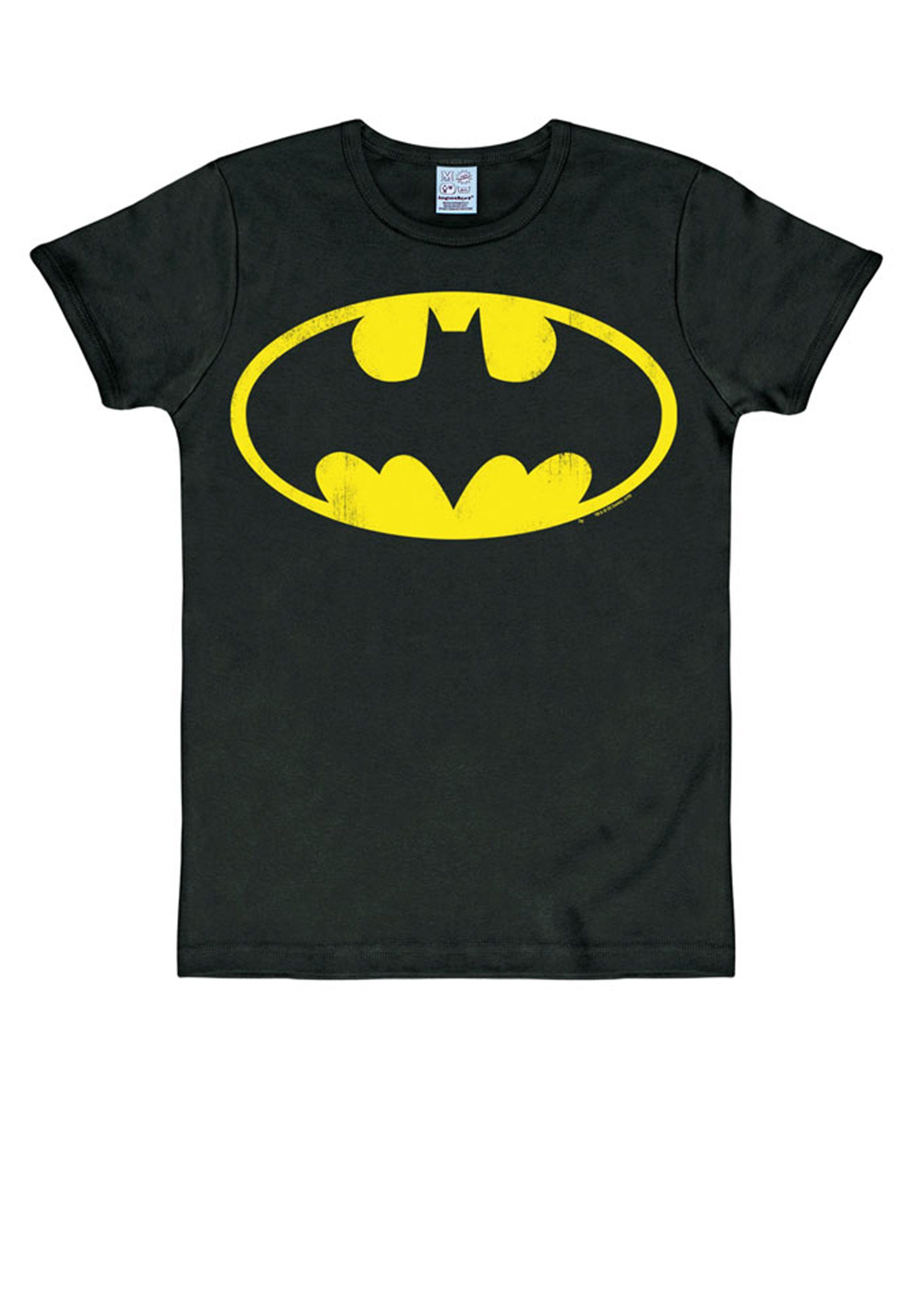 T-Shirt DC - LOGOSHIRT Batman-Logo mit Batman Logo