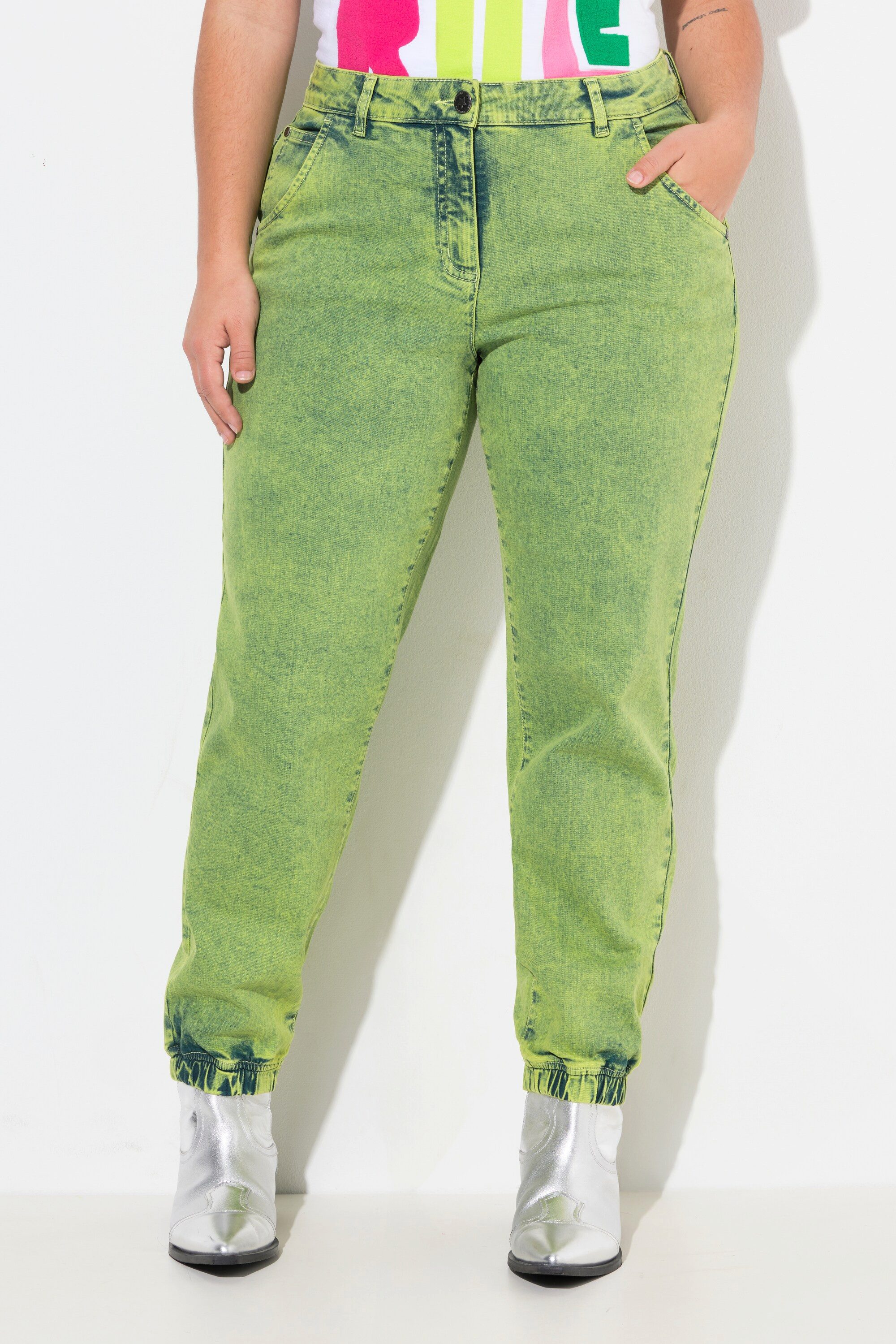 Angel of Style Regular-fit-Jeans Jeans Jogg-Style moonwashed 5-Pocket günstig online kaufen