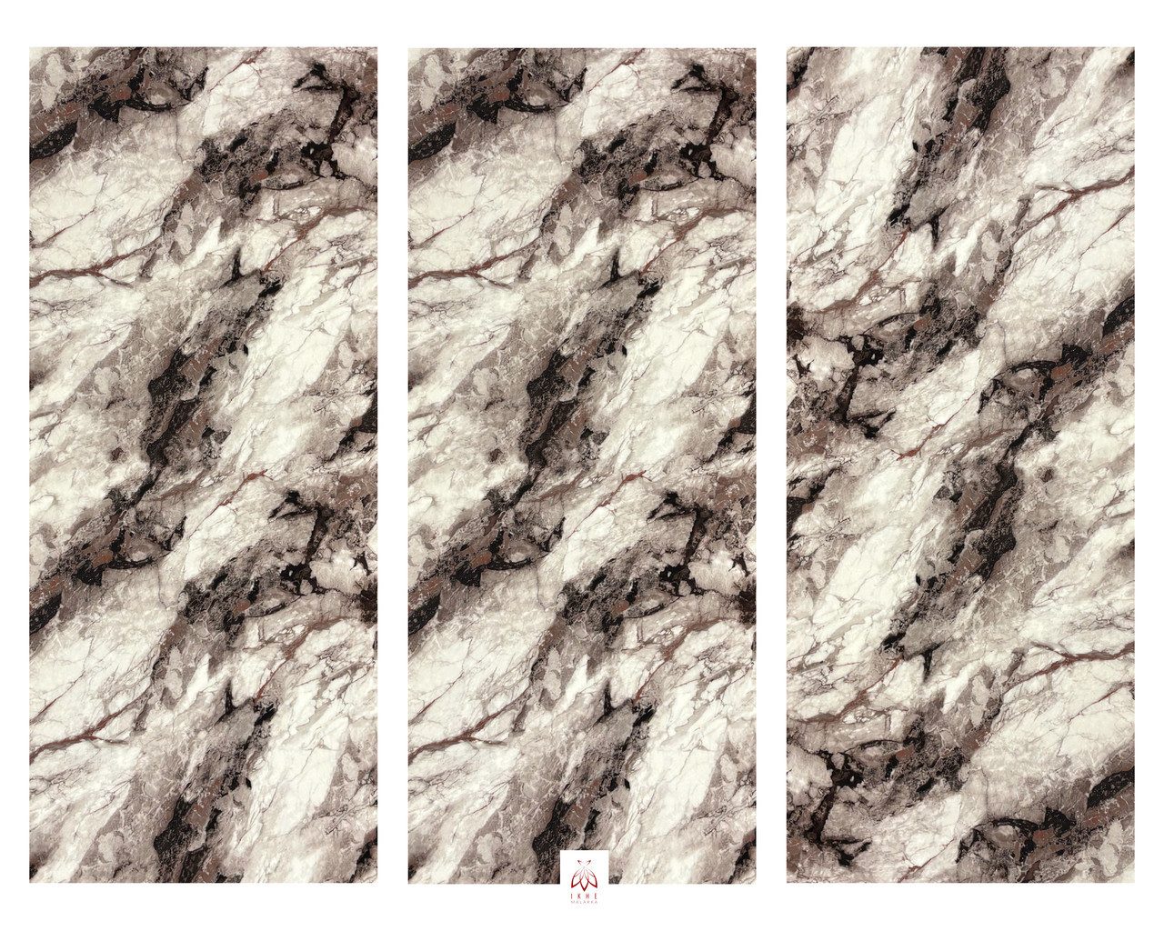IKHEMalarka Wandpaneel Selbstklebende Flexible Schaum-Wandverkleidung 1,8 m², BxL: 60x300 cm, 1,8 qm, (1 Rolle = 1,8 m², 300x60cm) Schall- und wärmeisolierend,  – Bild 4 von 5