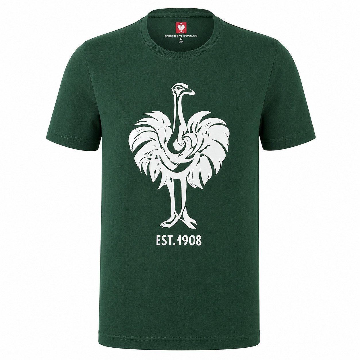 Engelbert Strauss T-Shirt T-Shirt »e.s. 1908« Herren Baumwolle Rundhals Printshirt kurzarm Logoprint Strauß
