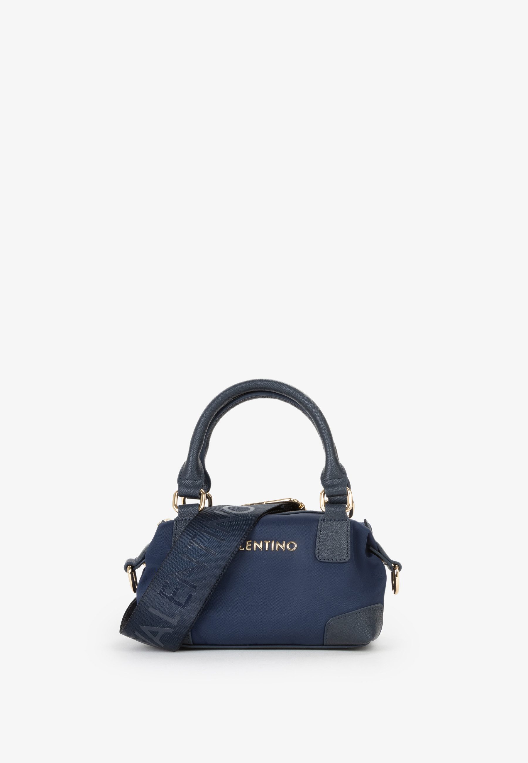 VALENTINO BAGS Shopper JOLLY BIS RE, Damen Handtasche, Schultertasche mit goldfarbenen Logoschriftzug