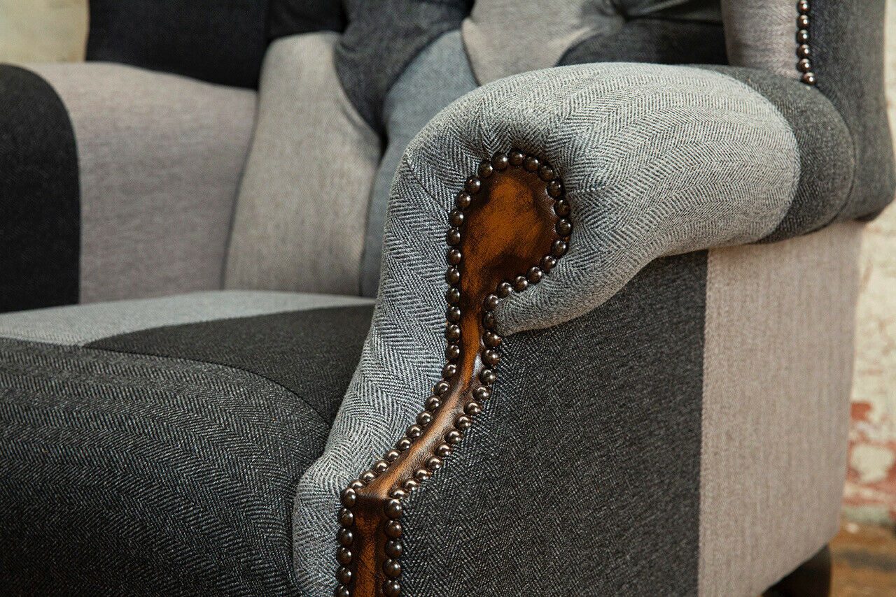 Xlmoebel Ohrensessel Samt-Designer-Sessel in modernem Design mit bequemer Lehne (1-St., Sessel), Hergestellt in Europa