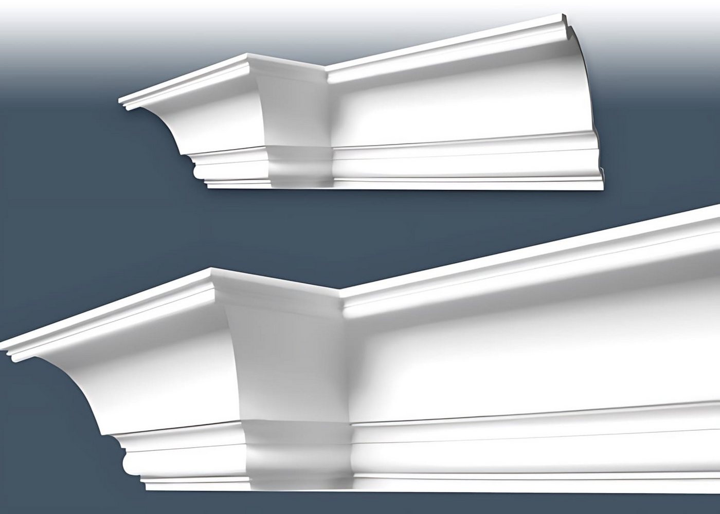 Thumbnail - Orac Decor Deckenleiste 1 MUSTERSTÜCK S-C336 10 cm MUSTER der Eckleiste Zierleiste, Purotouch®, 1-St., 1 MUSTERSTÜCK Eck...