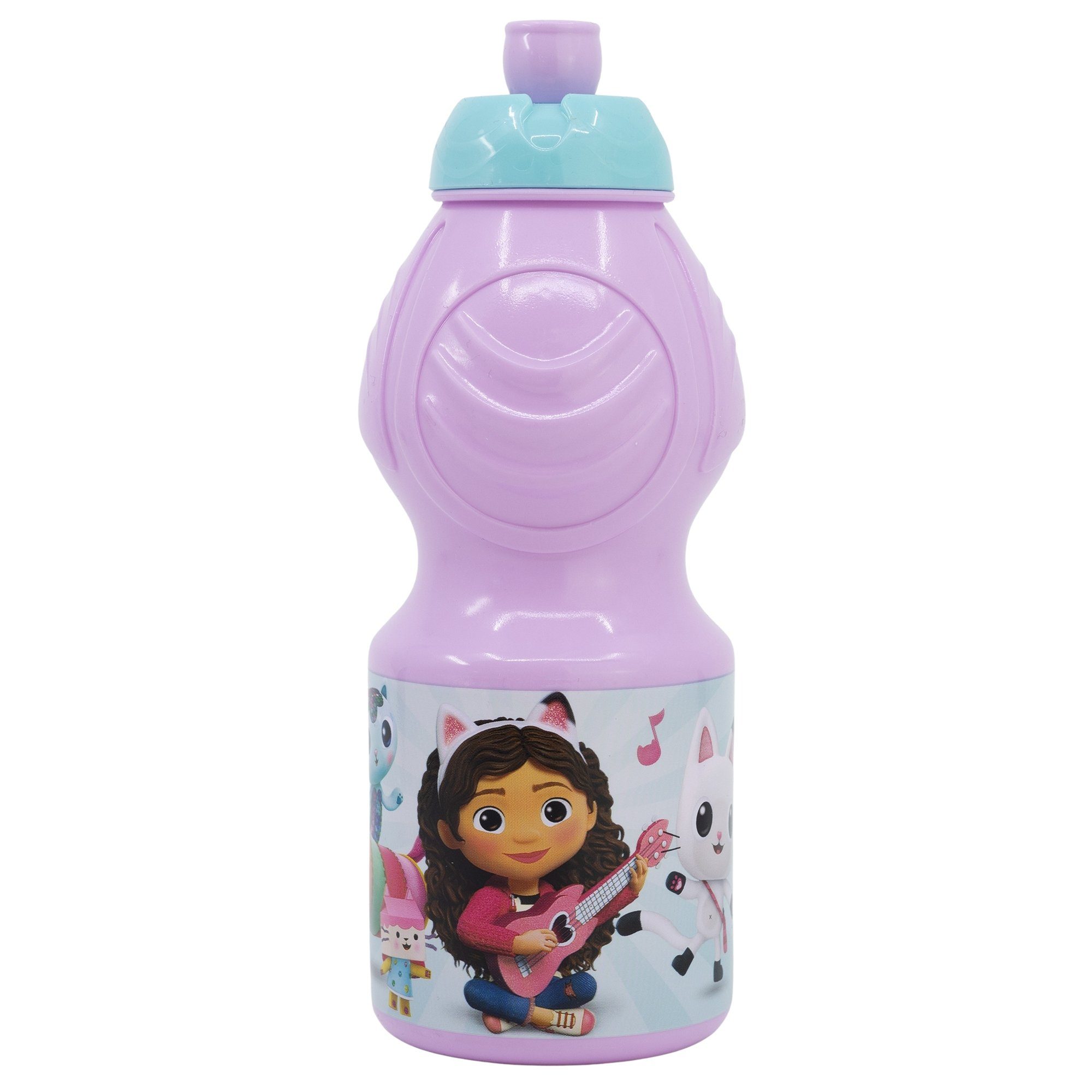 Dreamworks Gabby’s Dollhouse Lunchbox Gabbys Dollhouse Kinder Mädchen 2 tlg Set, Kunststoff, (2-tlg), Brotdose 3 Kammern Trinkflasche