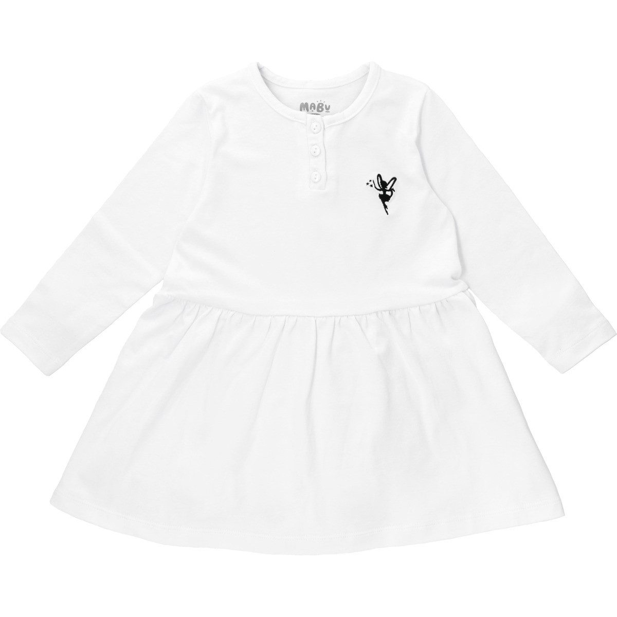 MaBu Kids Jerseykleid Fairy Mädchen (1-tlg) Bekleidung, Outfit, Dress, Robe, Sommerkleid
