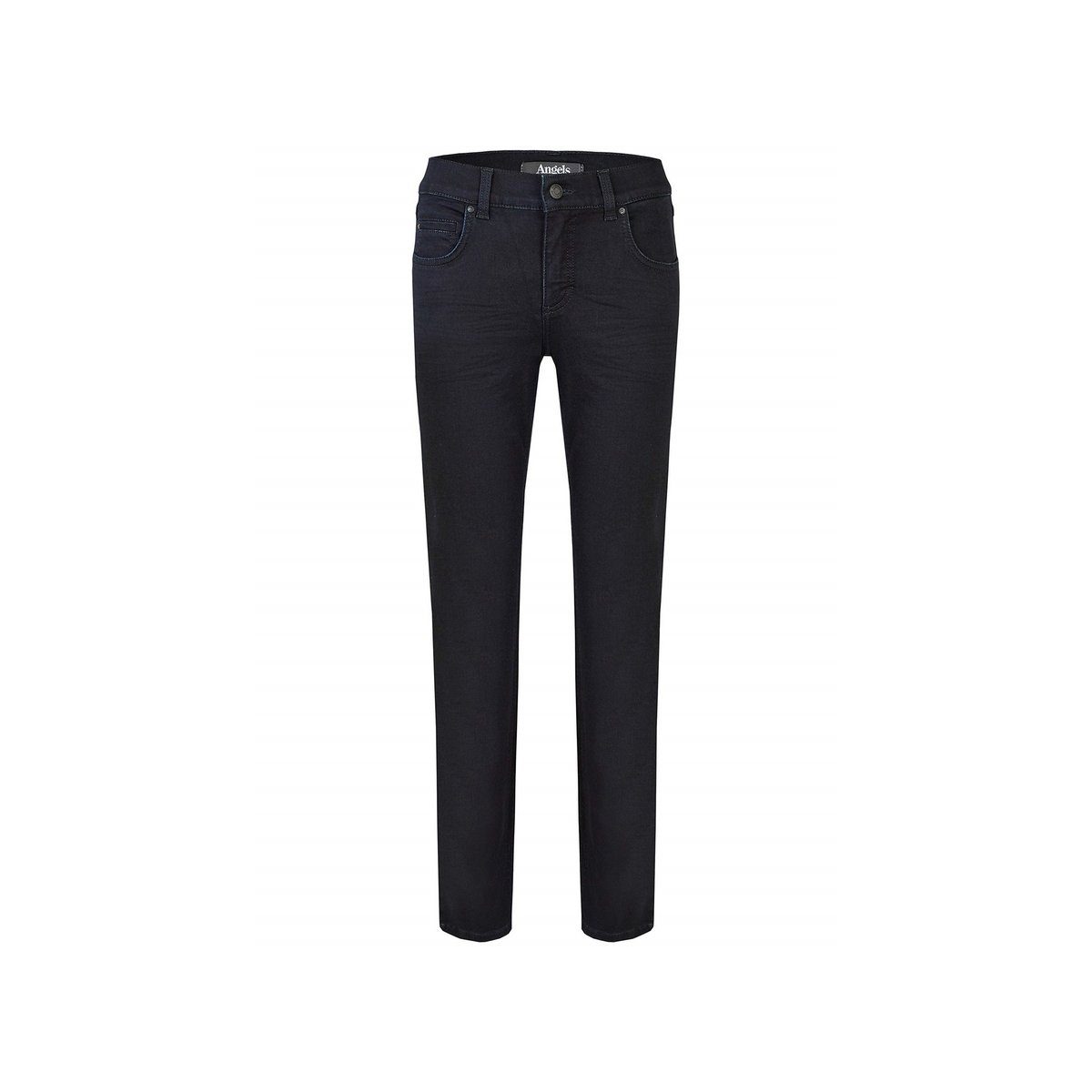 5-Pocket-Jeans (1-tlg) ANGELS dunkel-blau