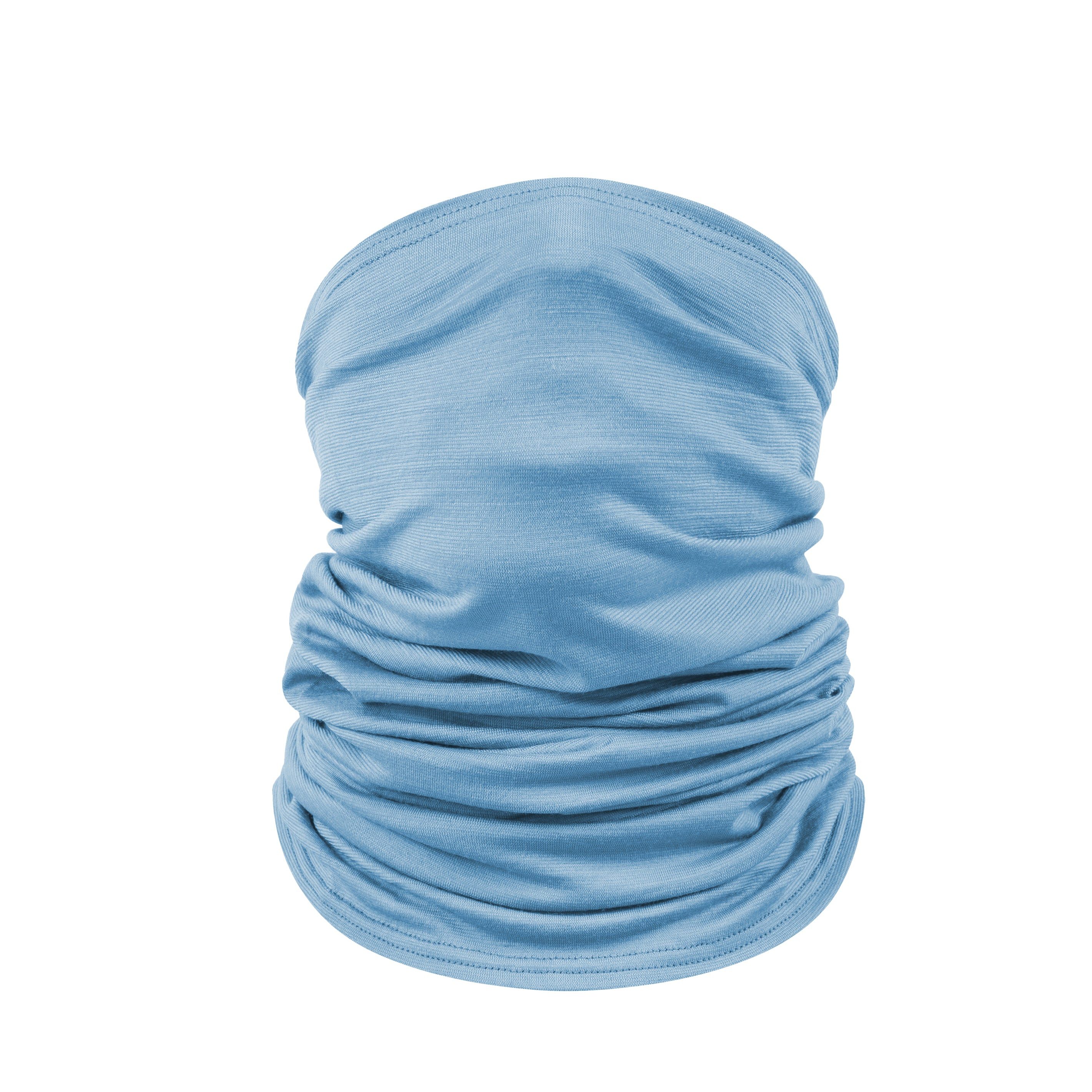 Tom Fyfe Schal TOM FYFE Merino Schlauchschal Unisex Steel Blue / One Size