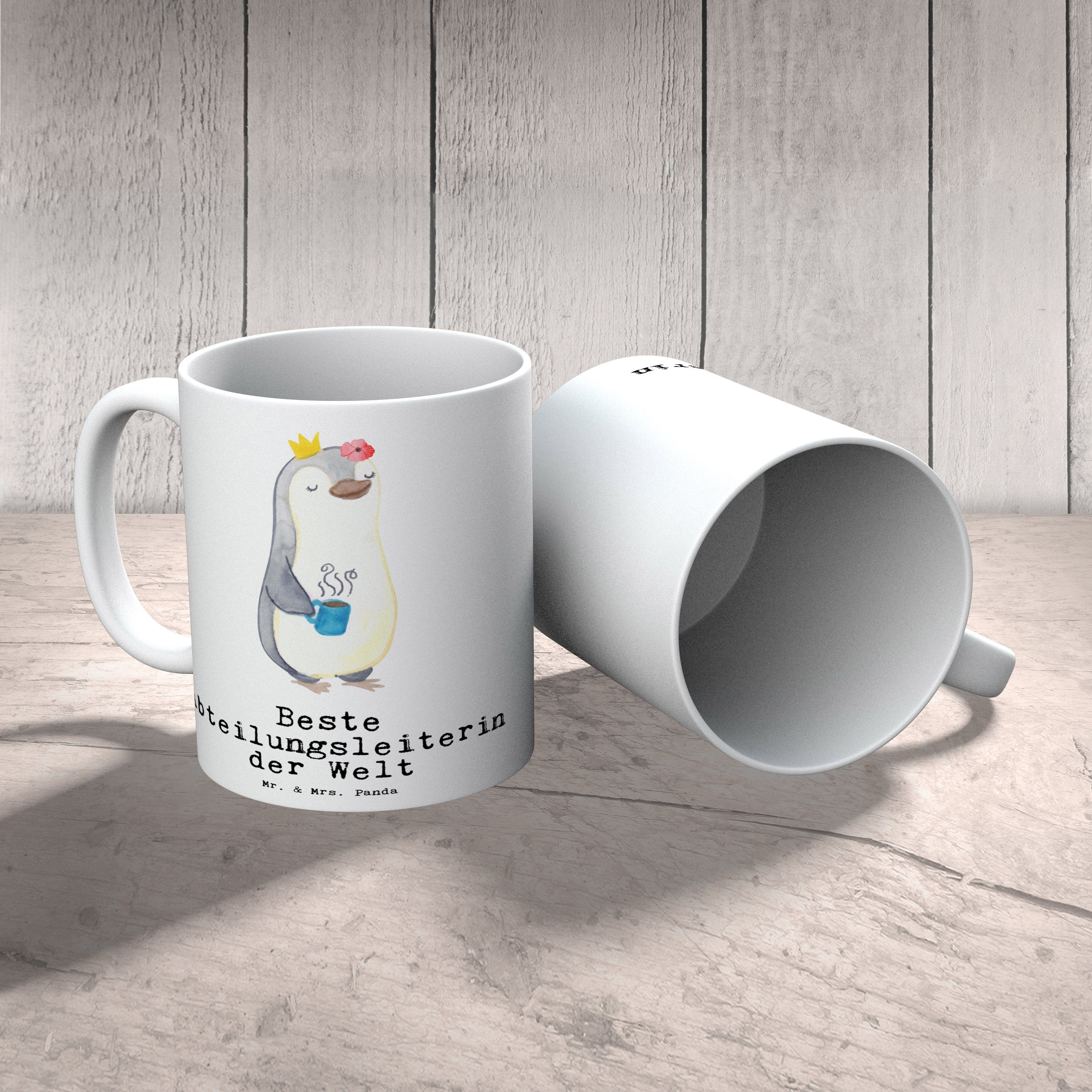 Pinguin Beste Mrs. Keramik Geschäftsführerin, Dankeschön, der Becher, Büro, Panda Welt Tasse Weiß - Tee, - & Mitbringsel, Mr. Vorgesetzte, Geschenk, Abteilungsleiterin Kaffeetasse,