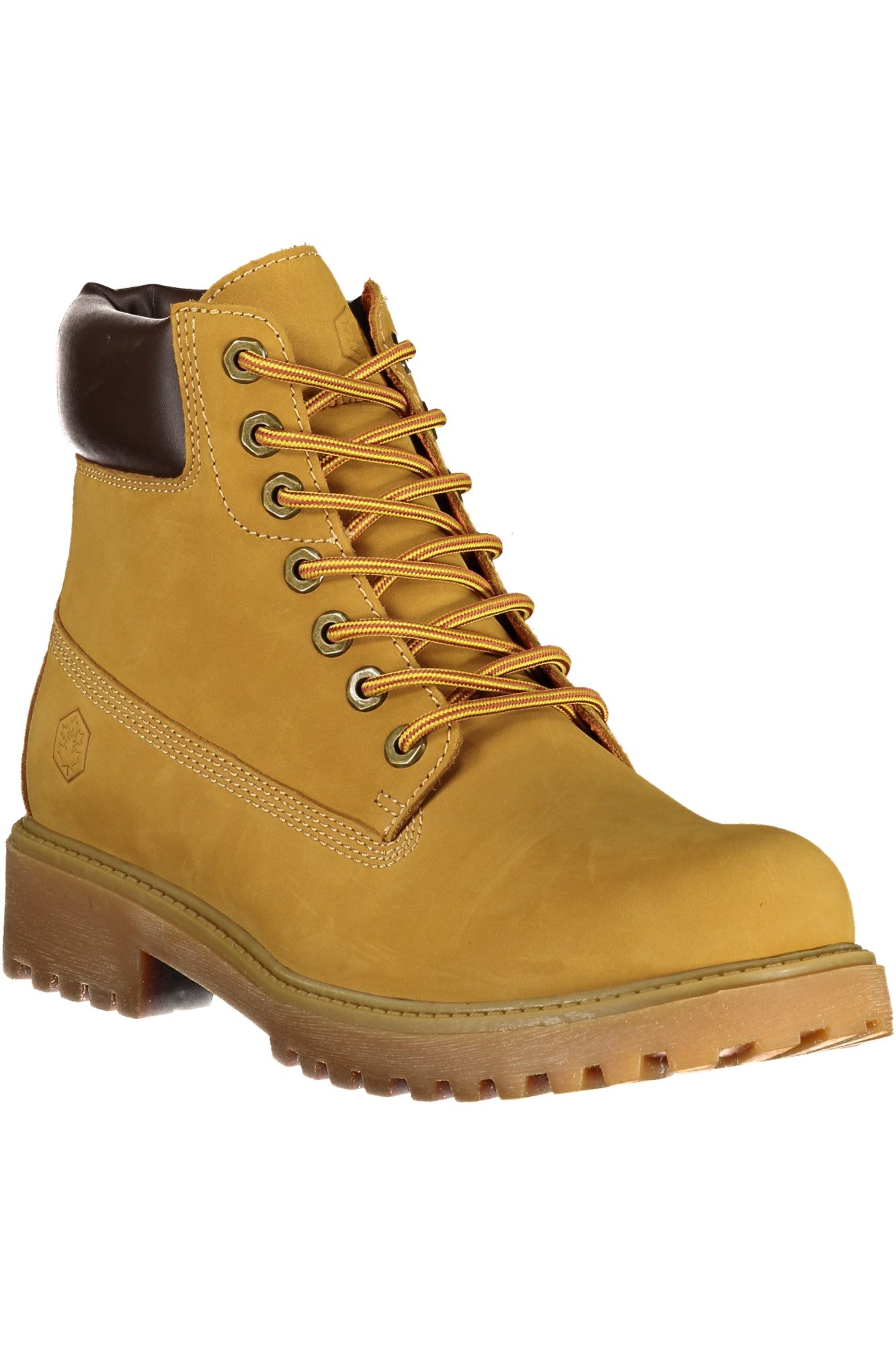LUMBERJACK Stiefelette Gelbe Herrenstiefel mit Schnürsenkeln &