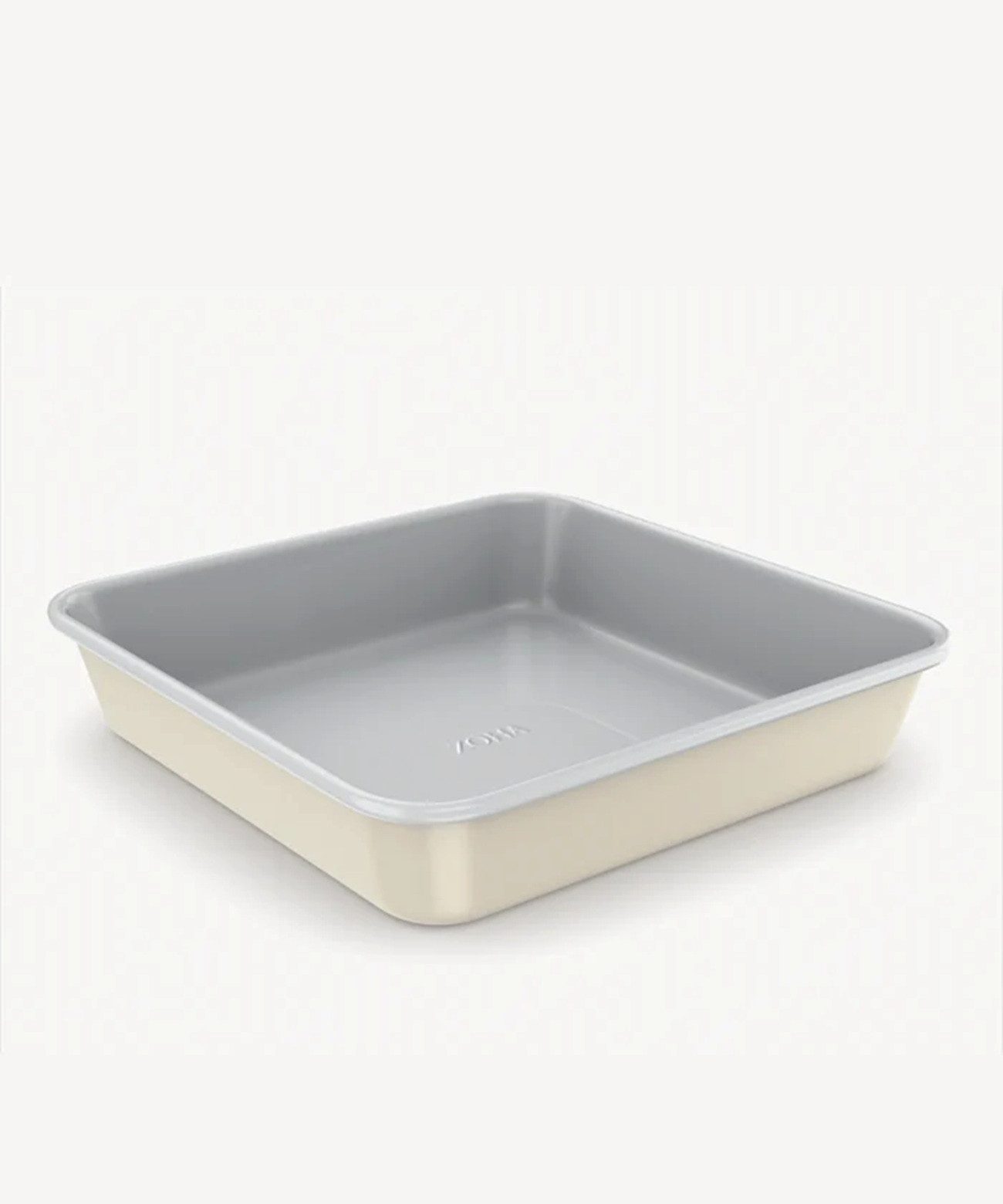 COFI 1453 Backform in Beige mit Keramik-Antihaftbeschichtung - 24 x 24 x 5 cm, (Packung 1-tlg), quadratisch, 24 x 24 x 5 cm, Ofenfest bis 290°C