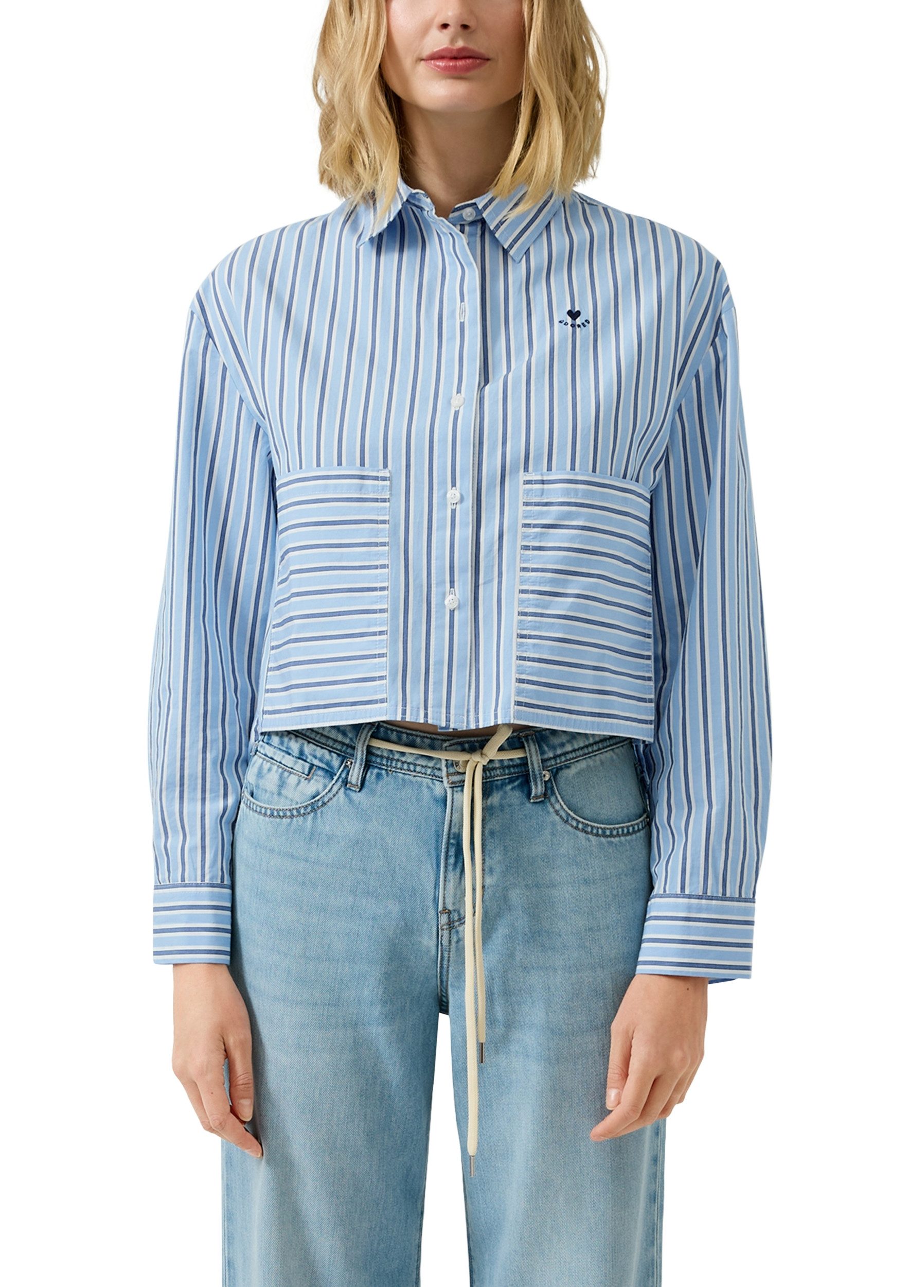 s.Oliver Langarmbluse Bluse günstig online kaufen