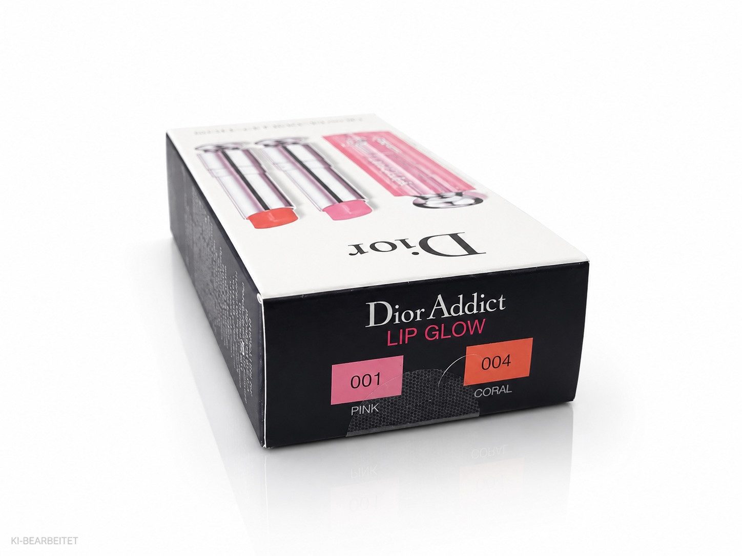 Dior Lip-Plumper Addict Lip Glow Duo 001 Pink + 004 Coral je 3,2g Lippenbalsam Neu OVP