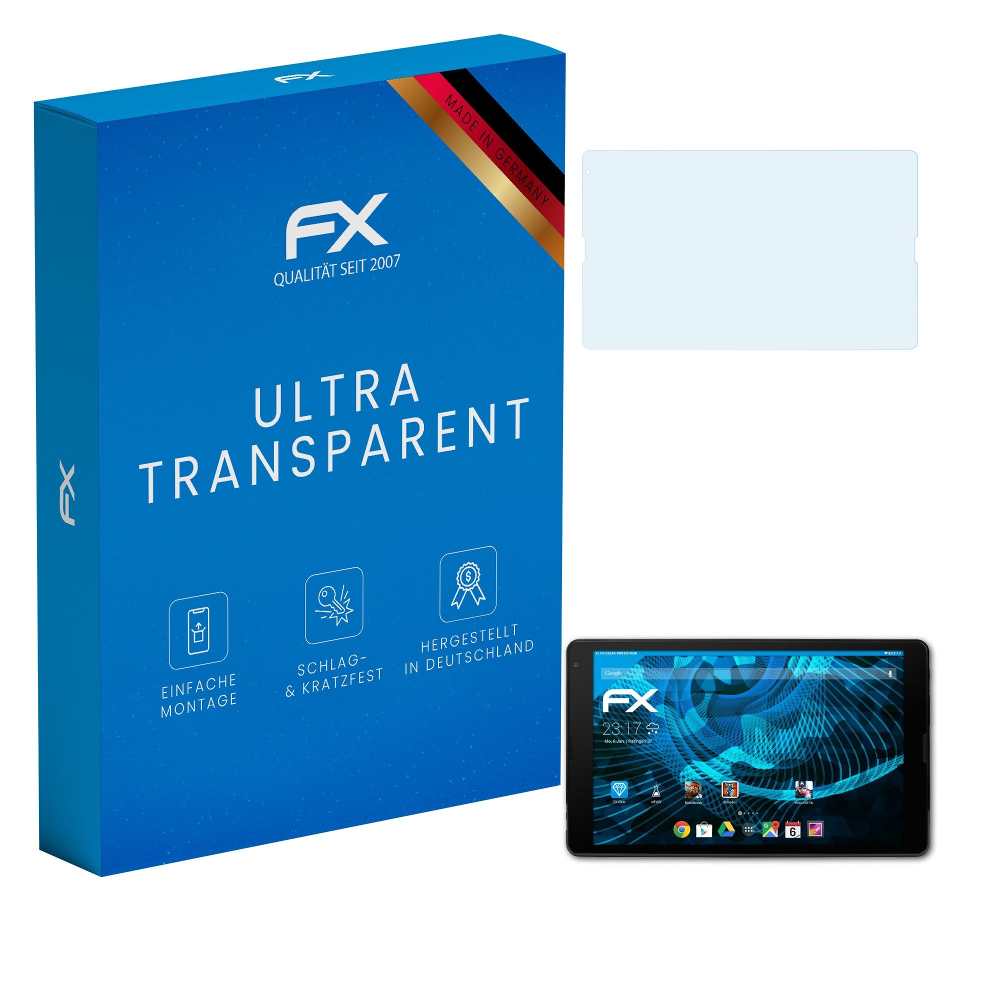 Schutzfolie Displayschutz für Medion LIFETAB E10511 MD60637