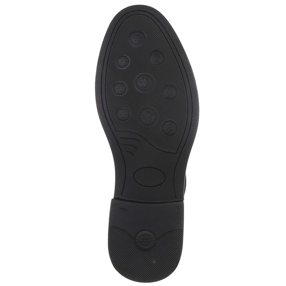 Coolwalk Herrenschnürschuh elegant in Lederoptik Schnürschuh (91917804) Blockabsatz Business-Schuhe in Braun