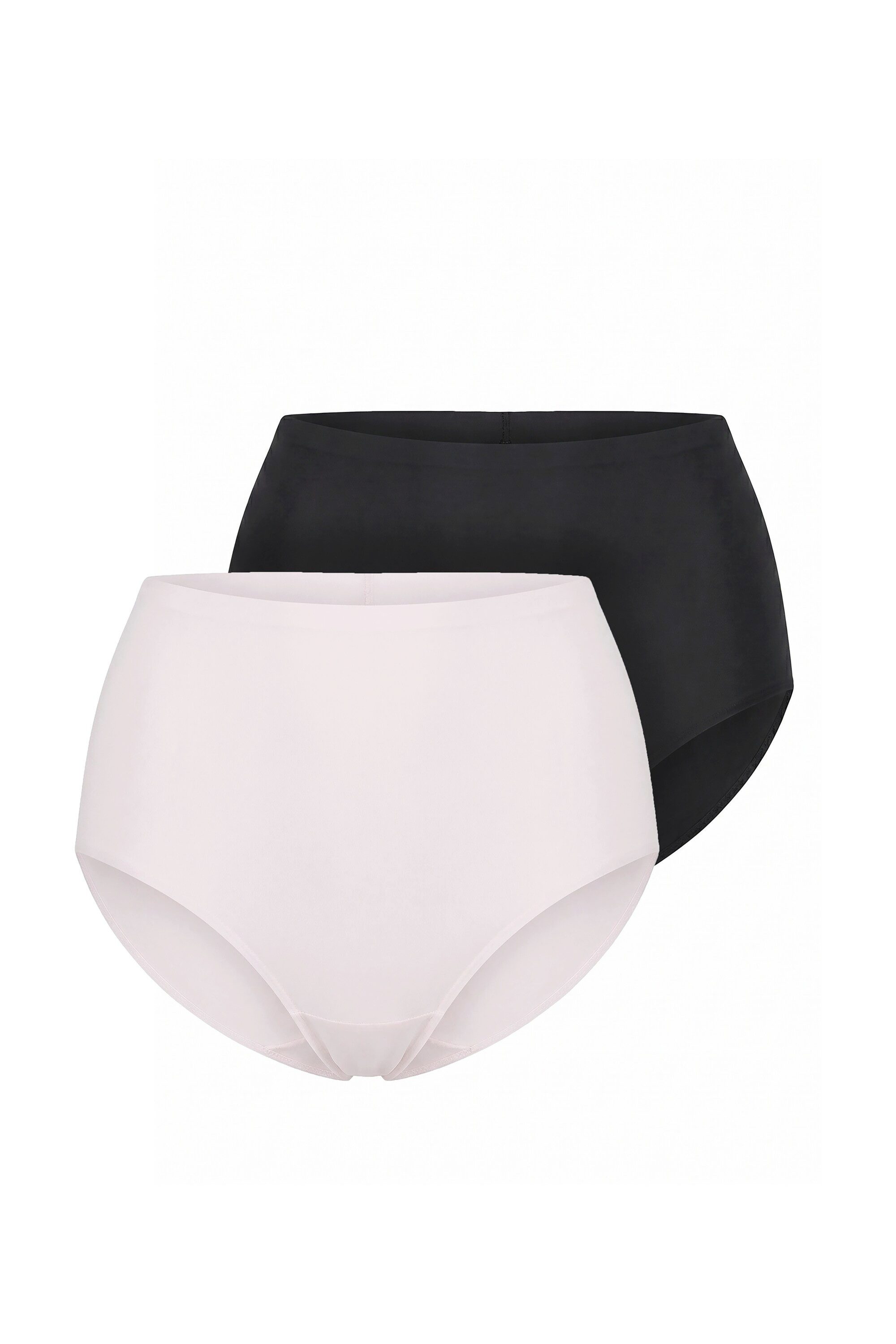 Ulla Popken Slip Miederhose 2er-Pack High Waist Shapewear